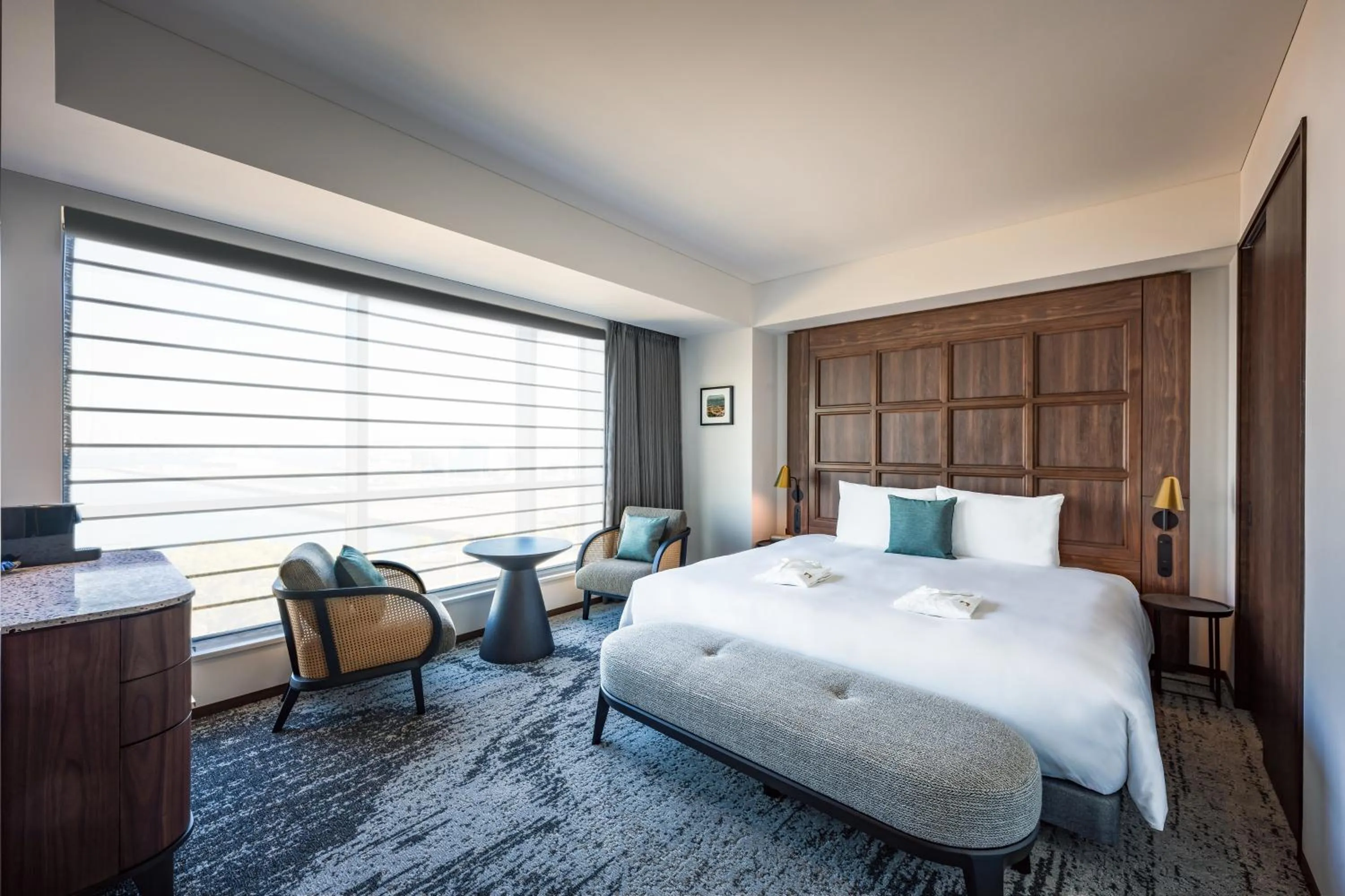 Bed in The Gate Hotel Yokohama by Hulic