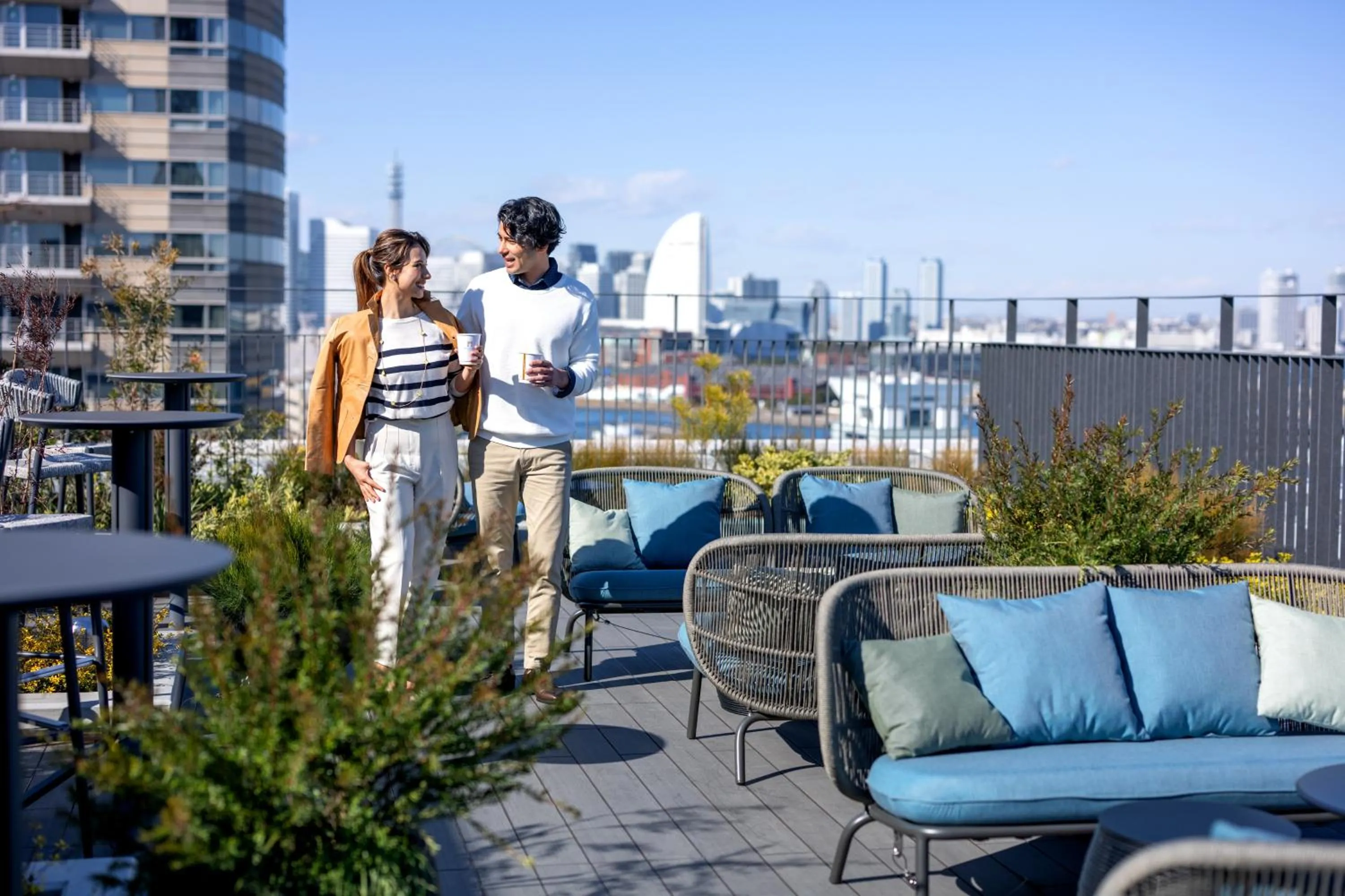 Balcony/Terrace in The Gate Hotel Yokohama by Hulic