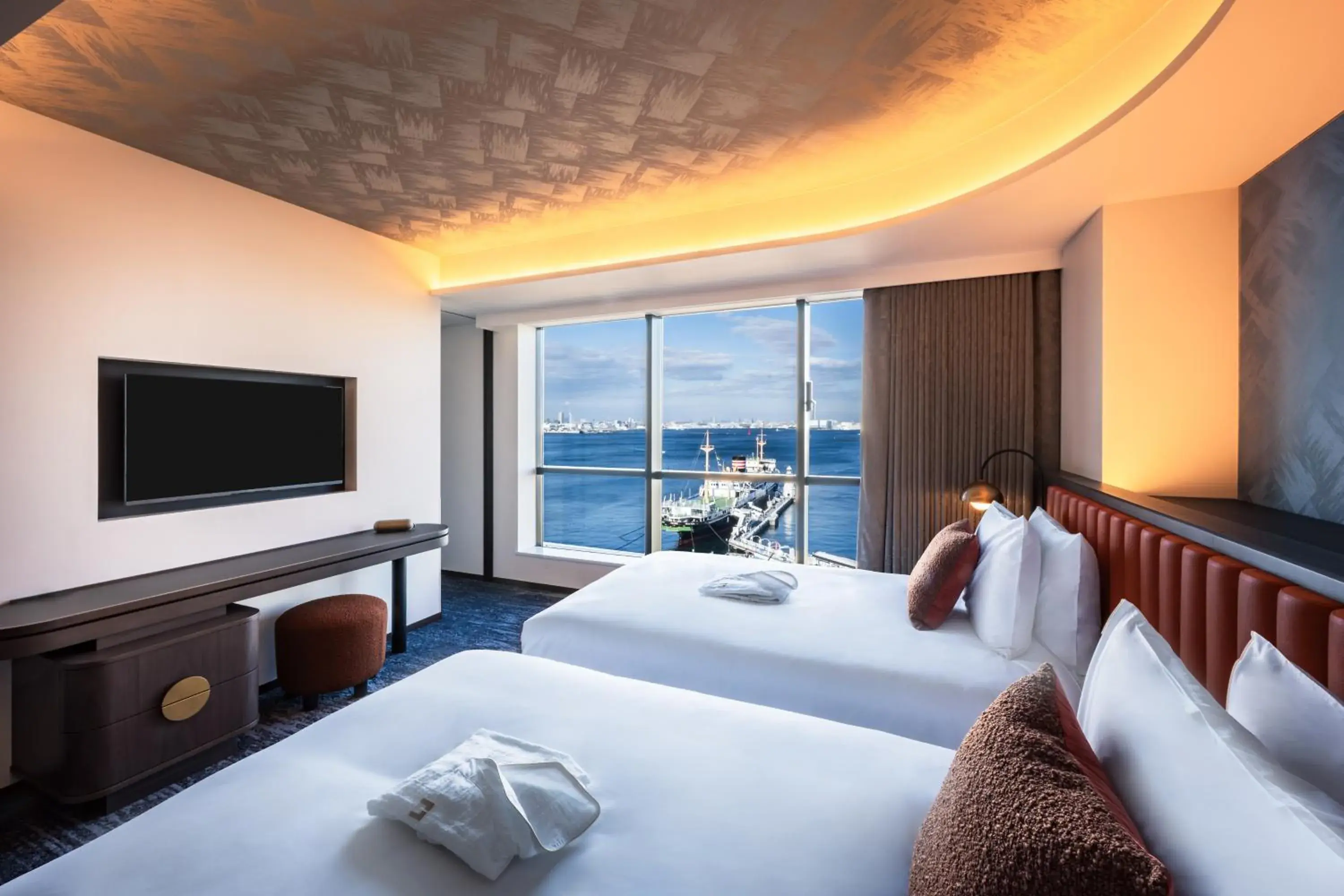 Photo of the whole room, Bed in The Gate Hotel Yokohama by Hulic Photo of the whole room, Bed in The Gate Hotel Yokohama by Hulic