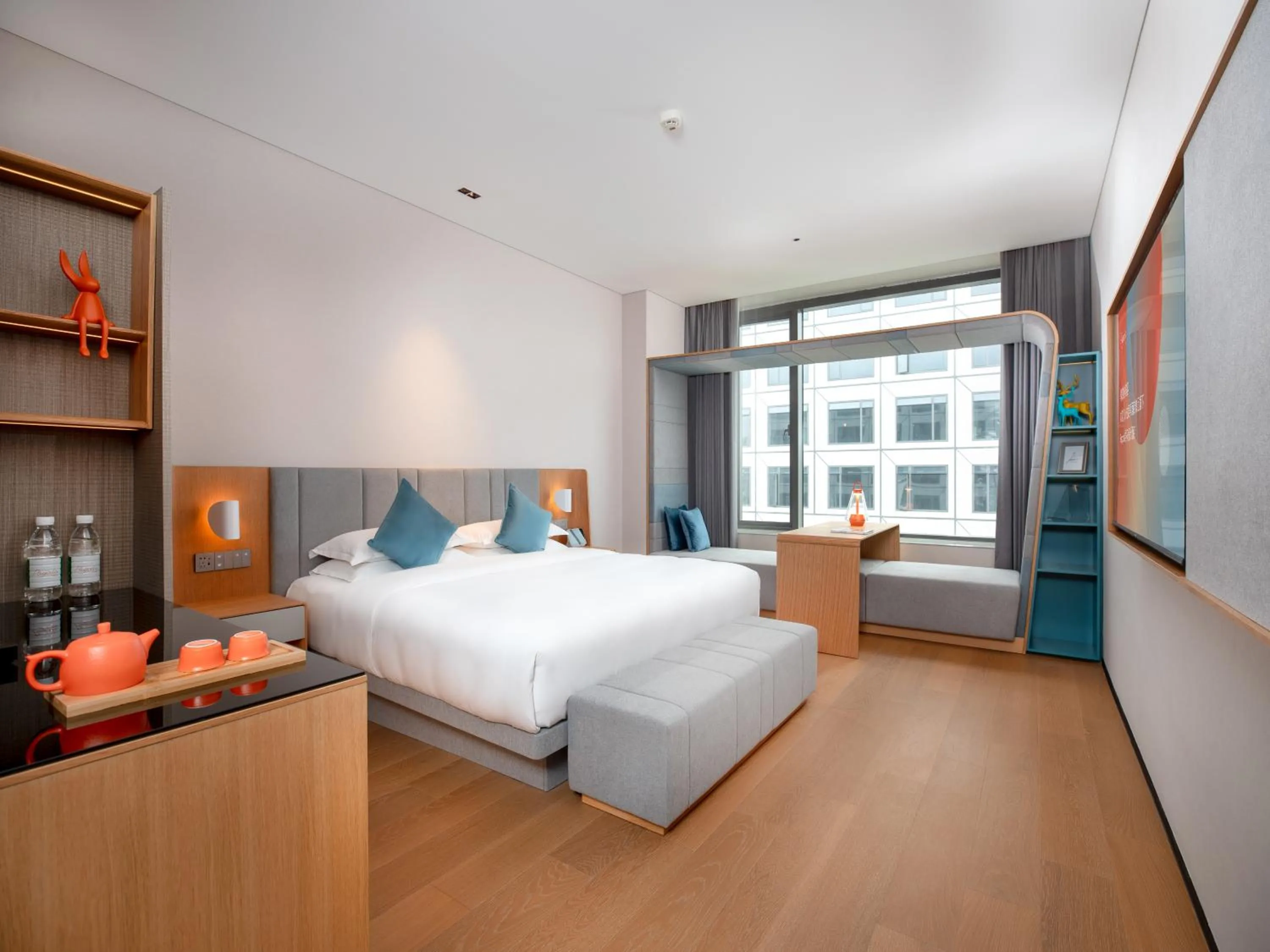 Photo of the whole room, Bed in Pagoda Hotel Hangzhou Zijingang