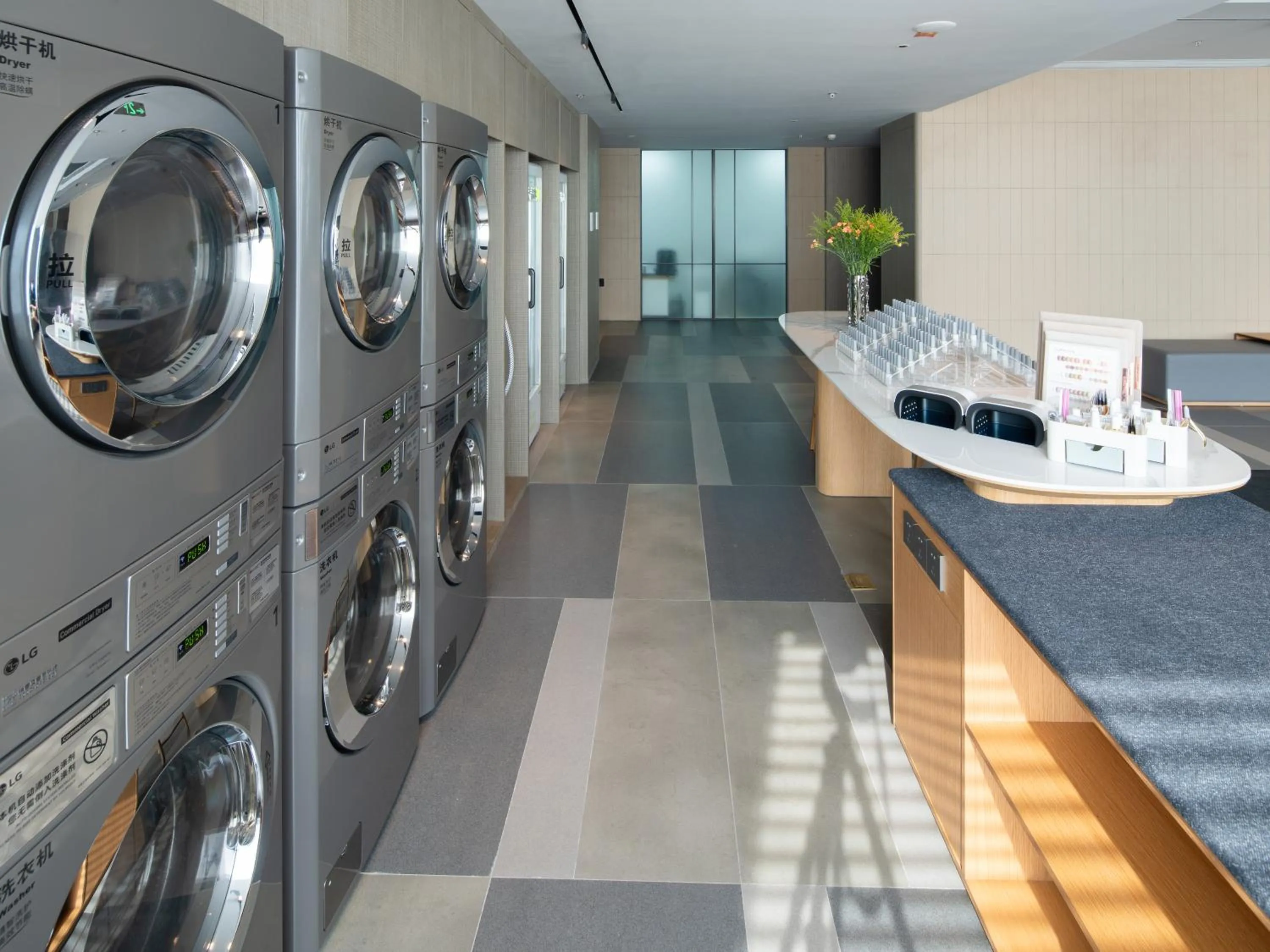 washing machine in Pagoda Hotel Hangzhou Zijingang