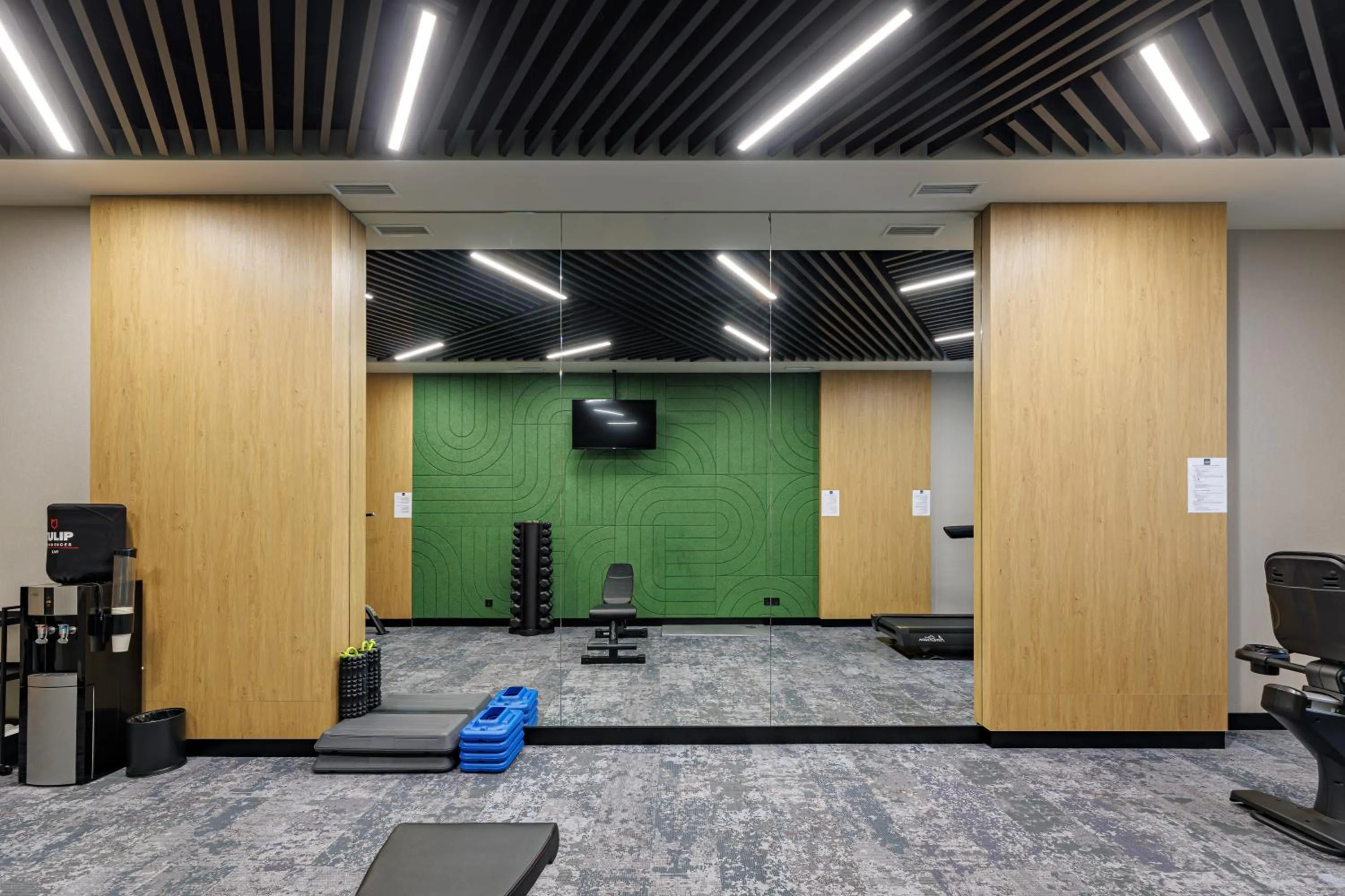 Fitness centre/facilities in TULIP Residences Lviv