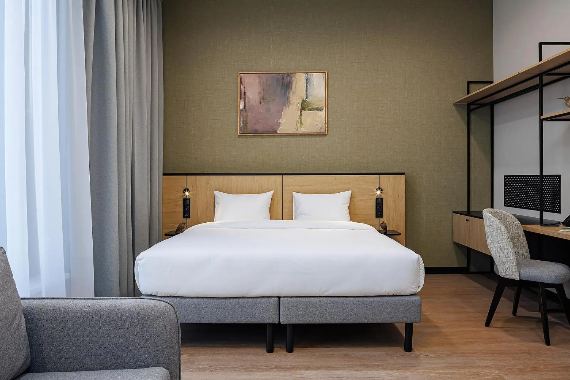 Bed in TULIP Residences Lviv