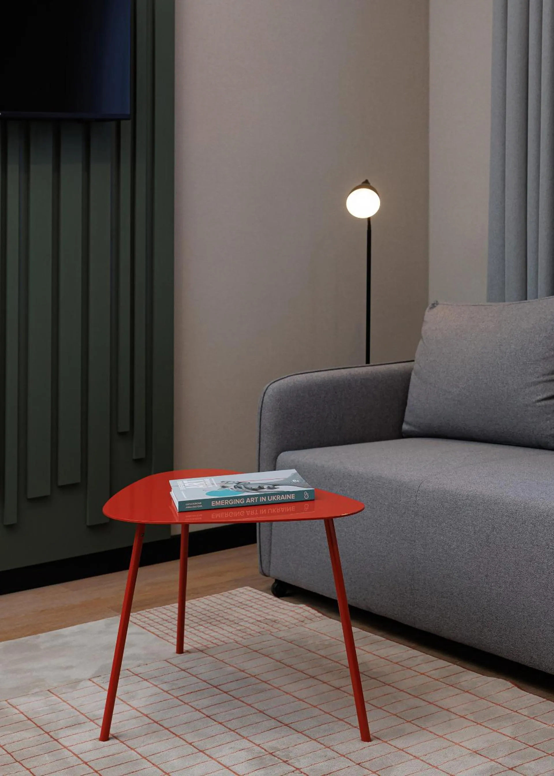 Living room in TULIP Residences Lviv