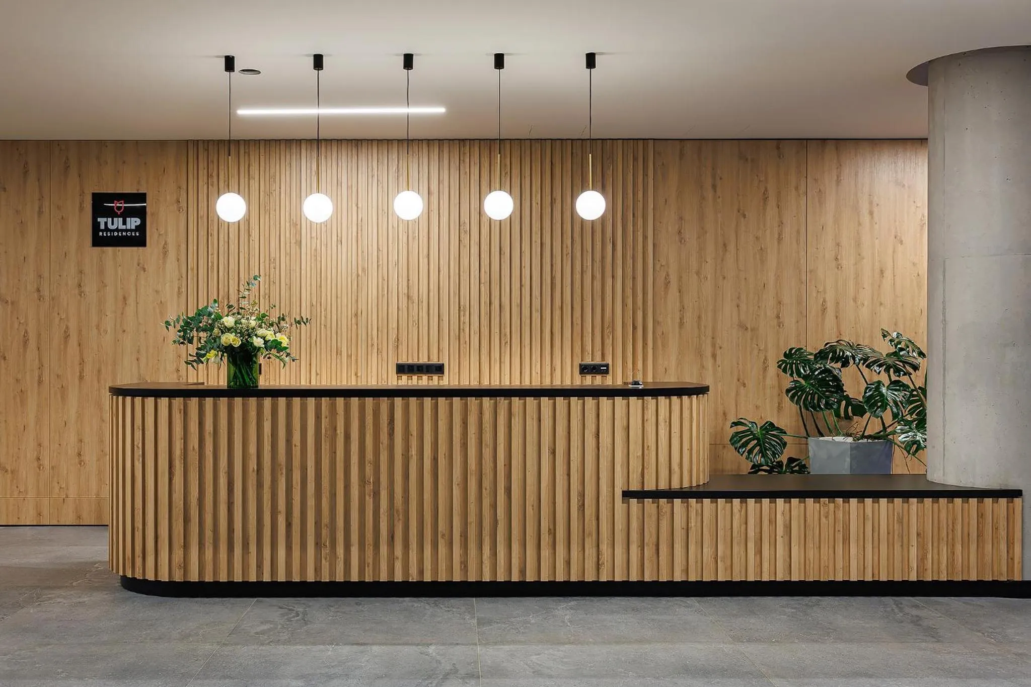 Lobby or reception in TULIP Residences Lviv