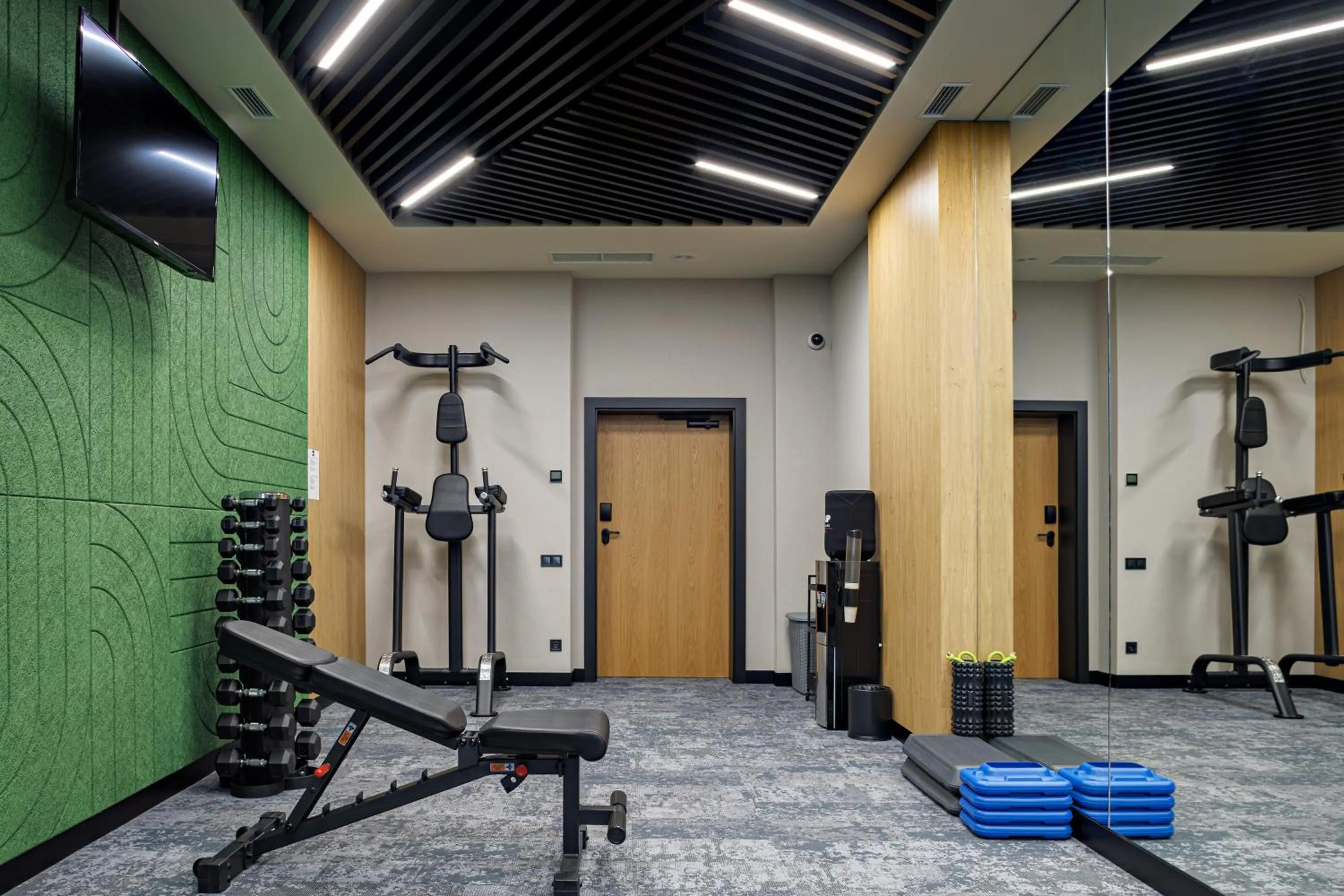 Fitness centre/facilities in TULIP Residences Lviv