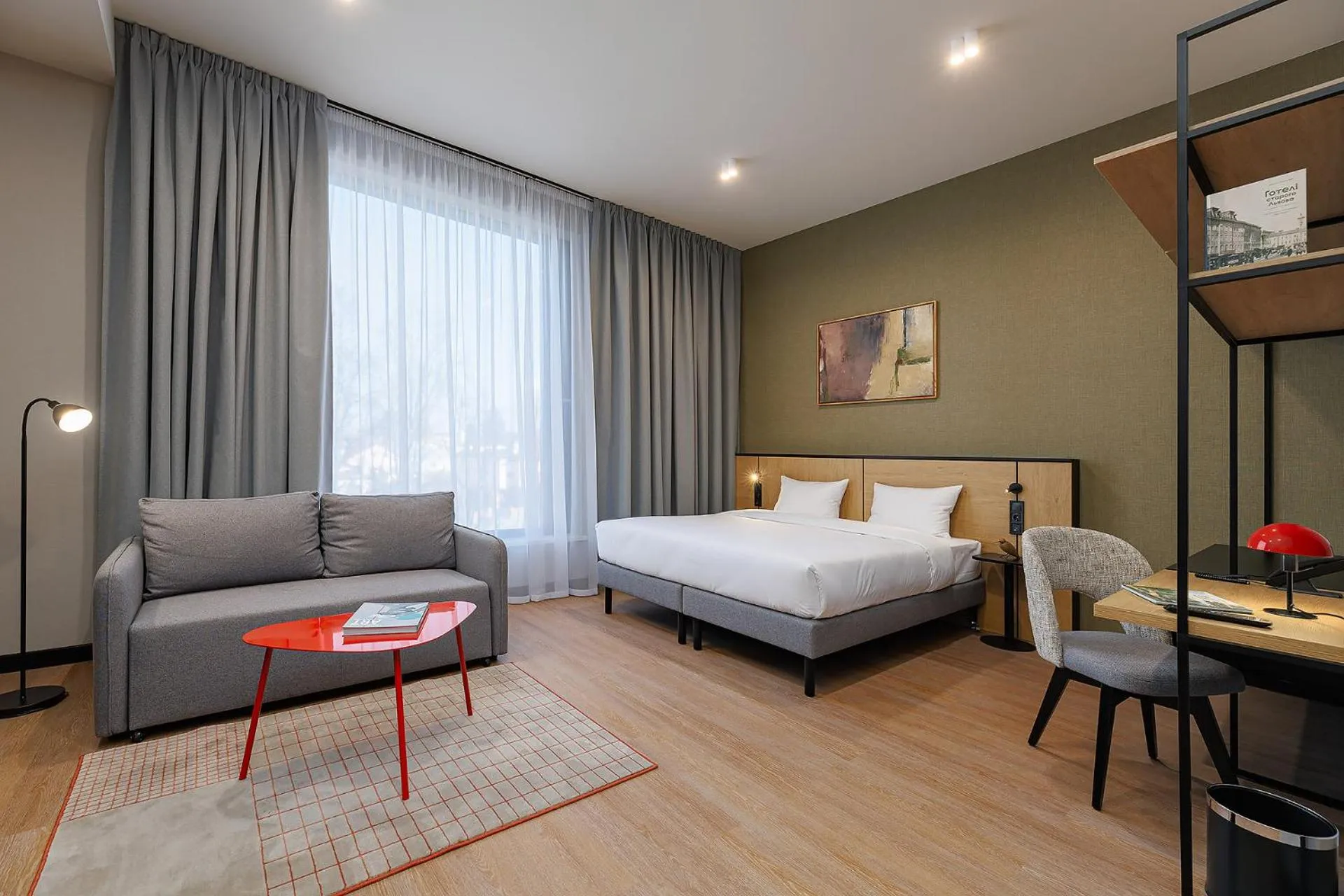 Bed in TULIP Residences Lviv