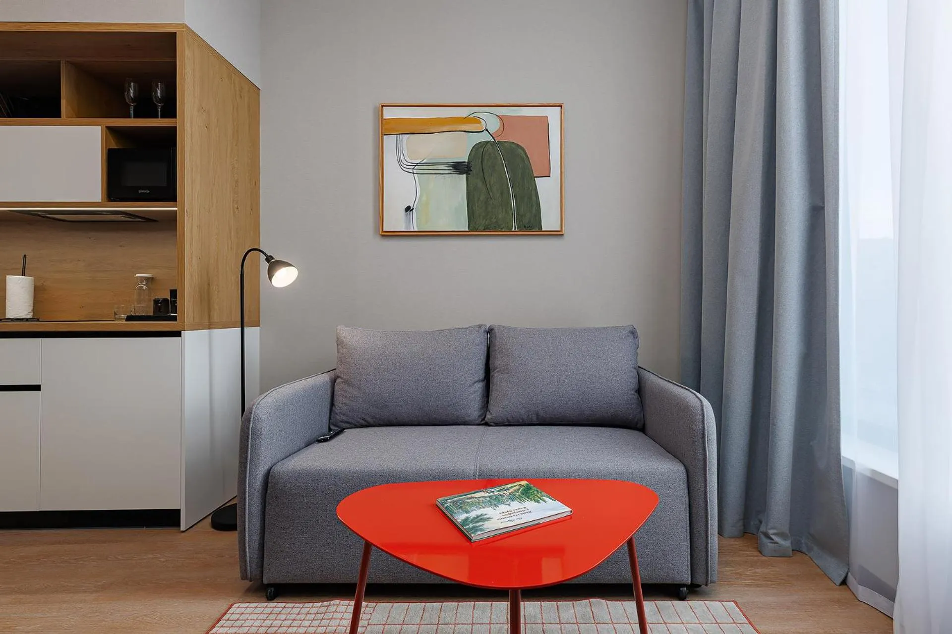 Living room in TULIP Residences Lviv