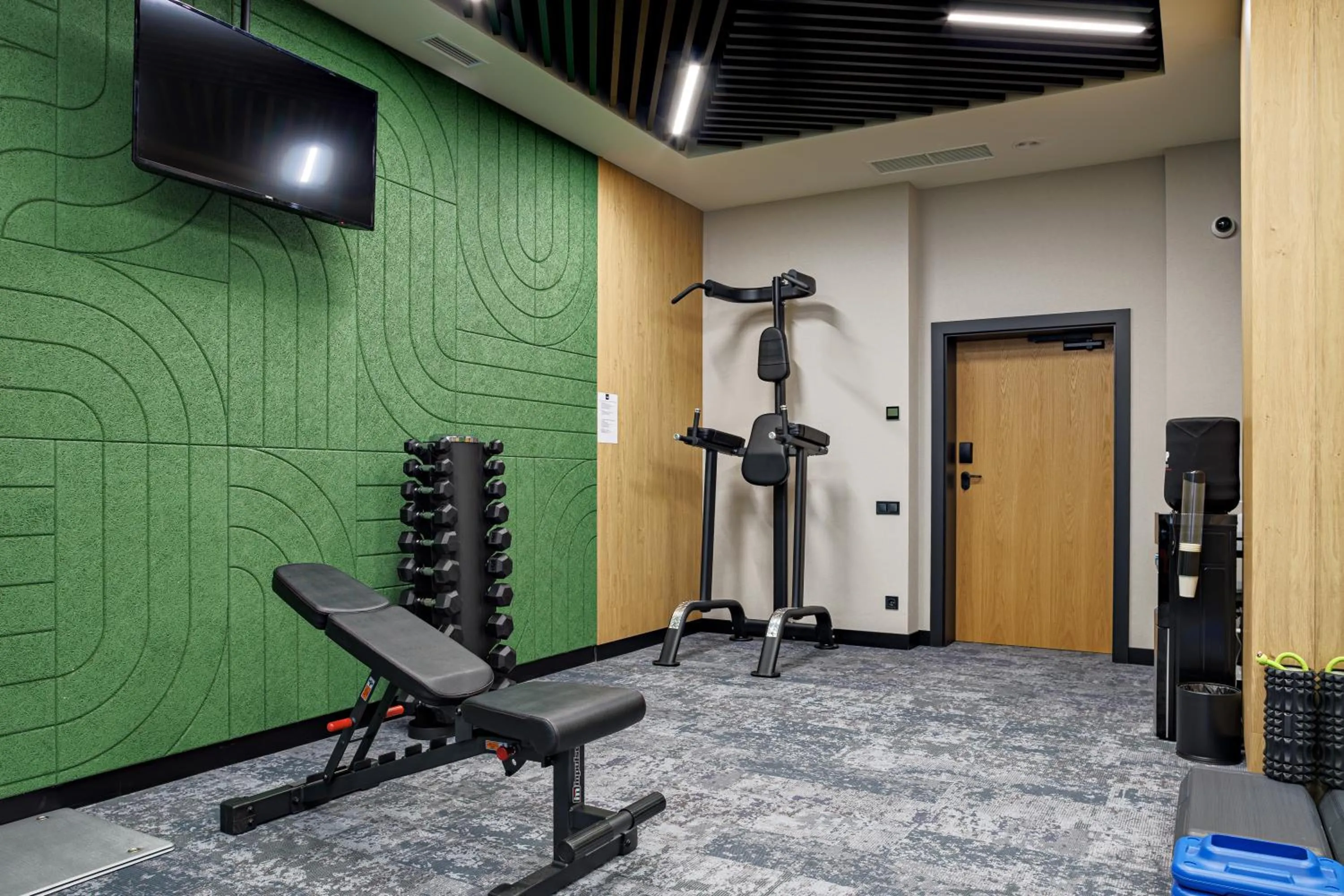 Fitness centre/facilities in TULIP Residences Lviv
