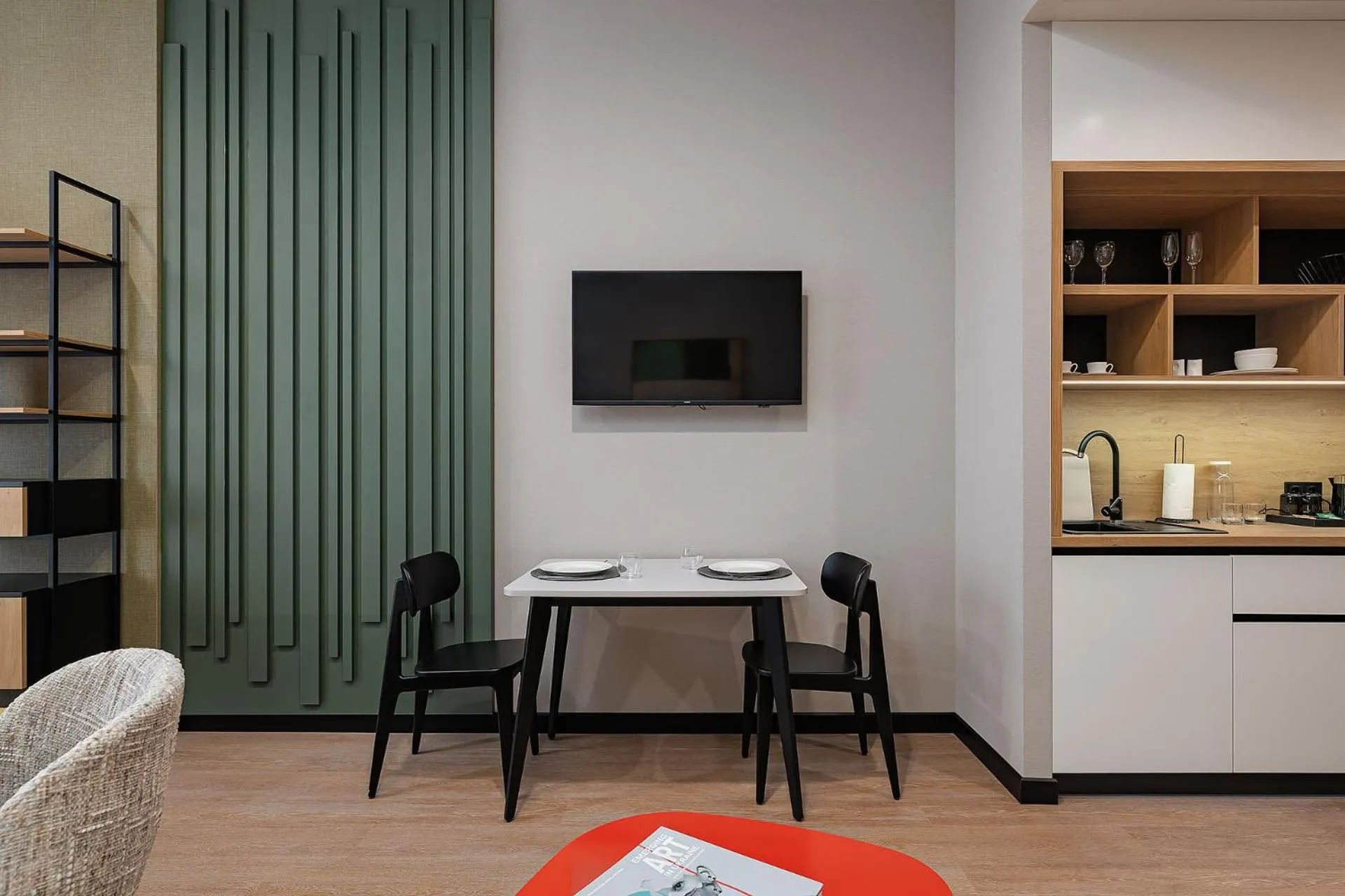 Kitchen or kitchenette in TULIP Residences Lviv