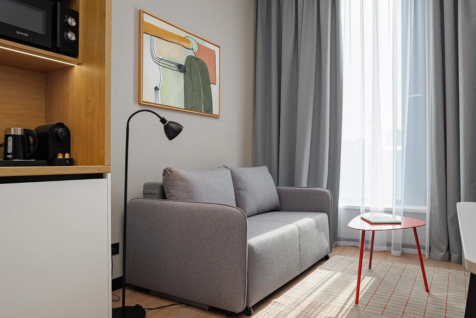 Living room in TULIP Residences Lviv