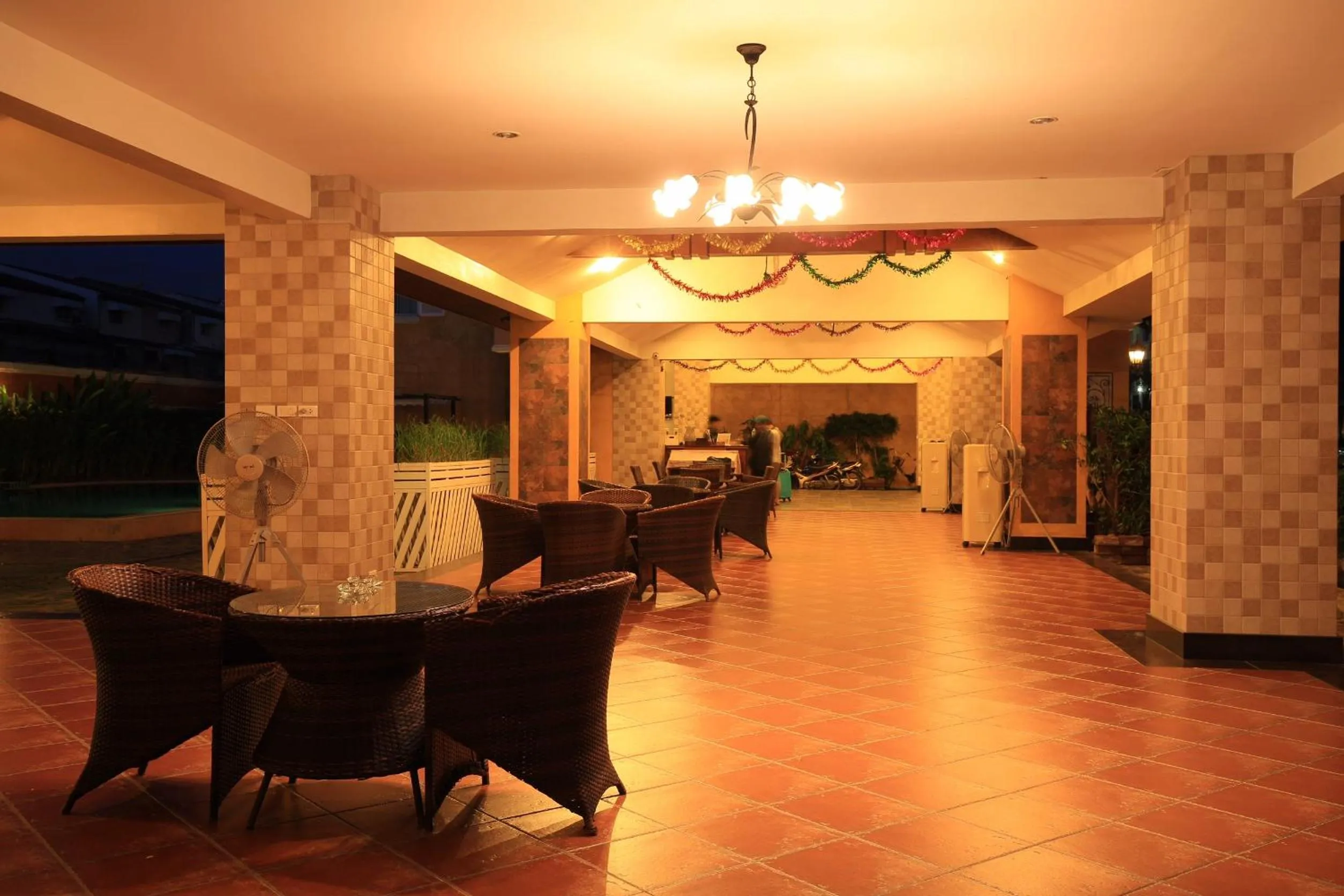 Seating area in Grandsmile Wellness Resort