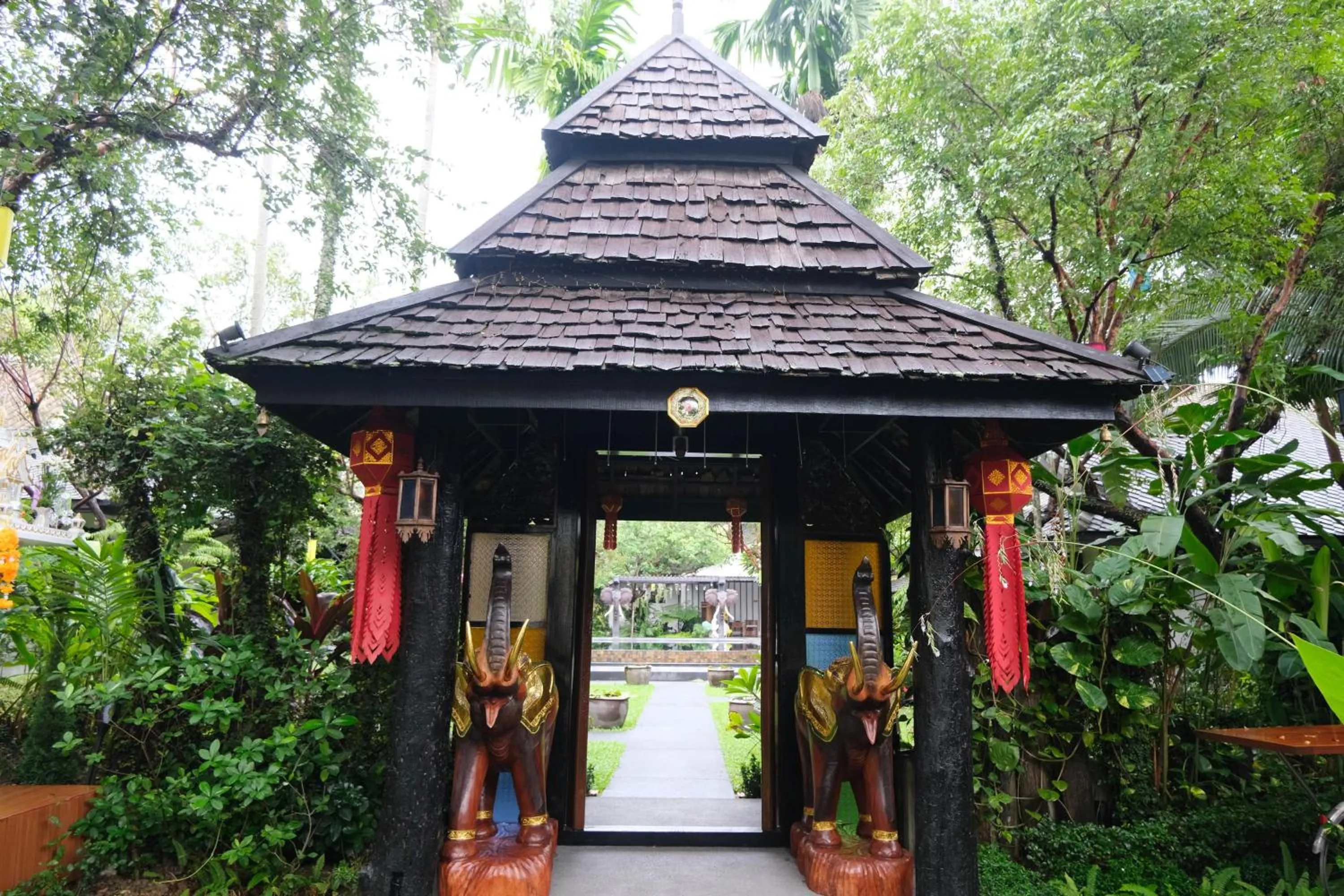 Natural landscape in Vimarn Kaew Village and Resort