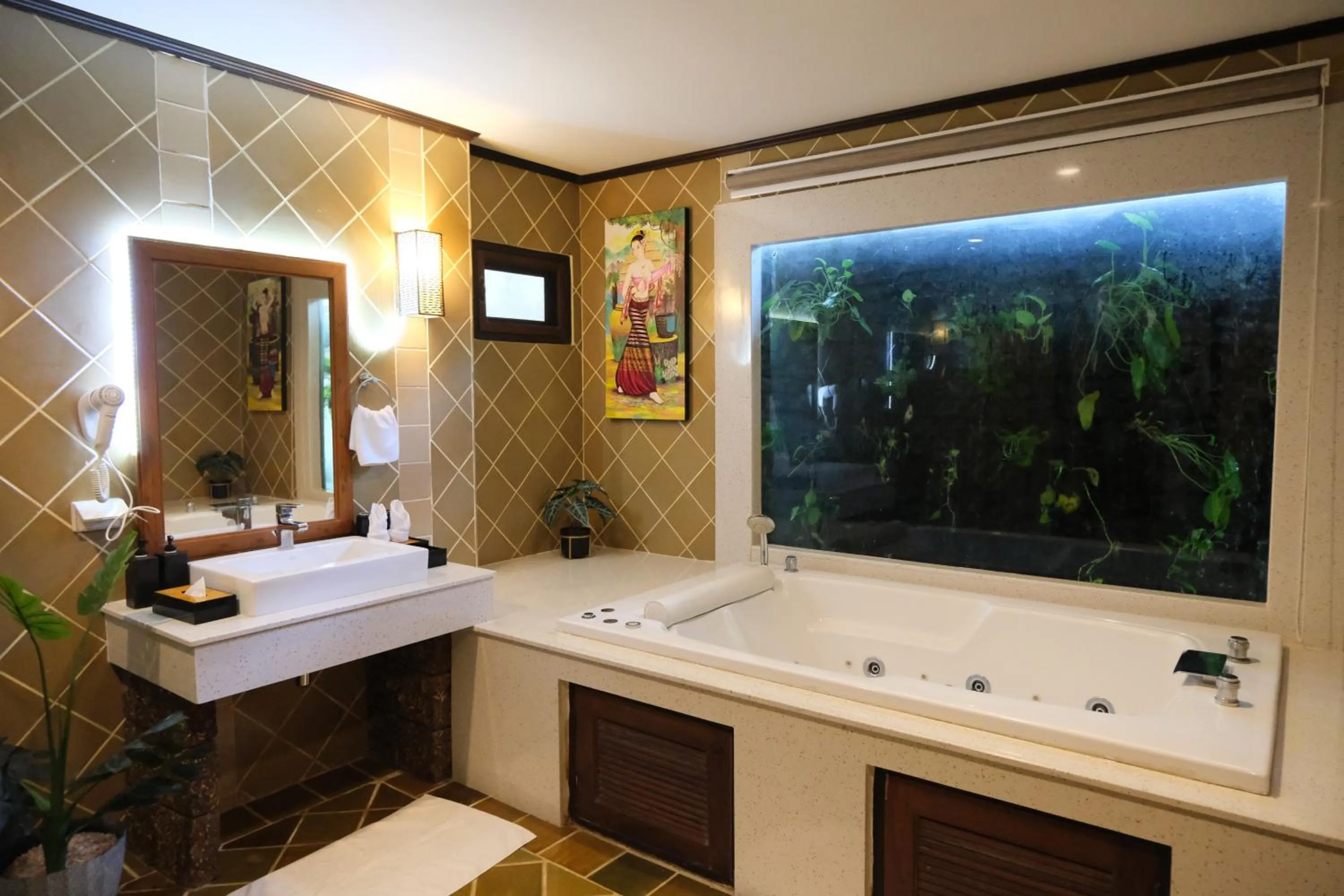 Bathroom in Vimarn Kaew Village and Resort