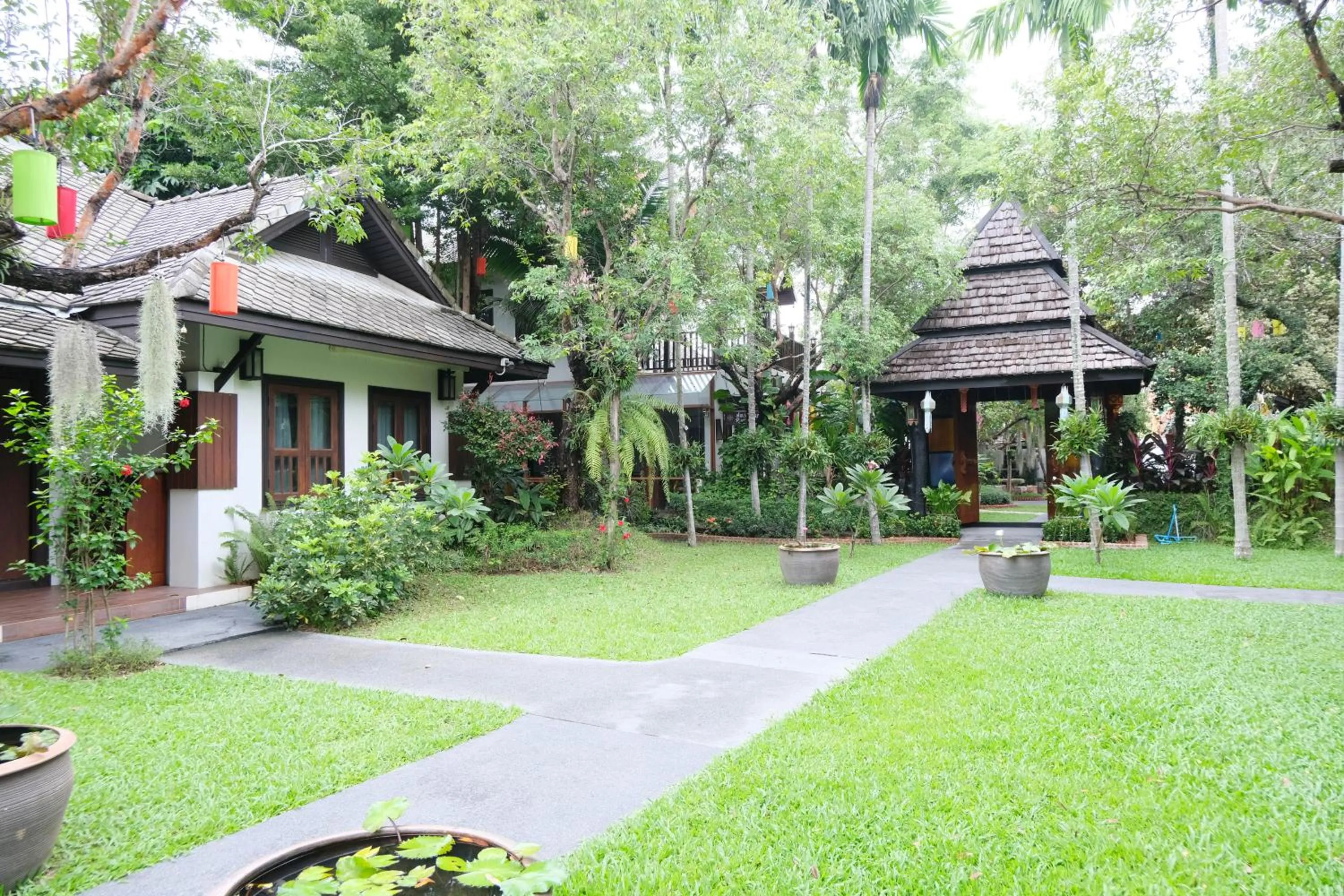 Natural landscape in Vimarn Kaew Village and Resort