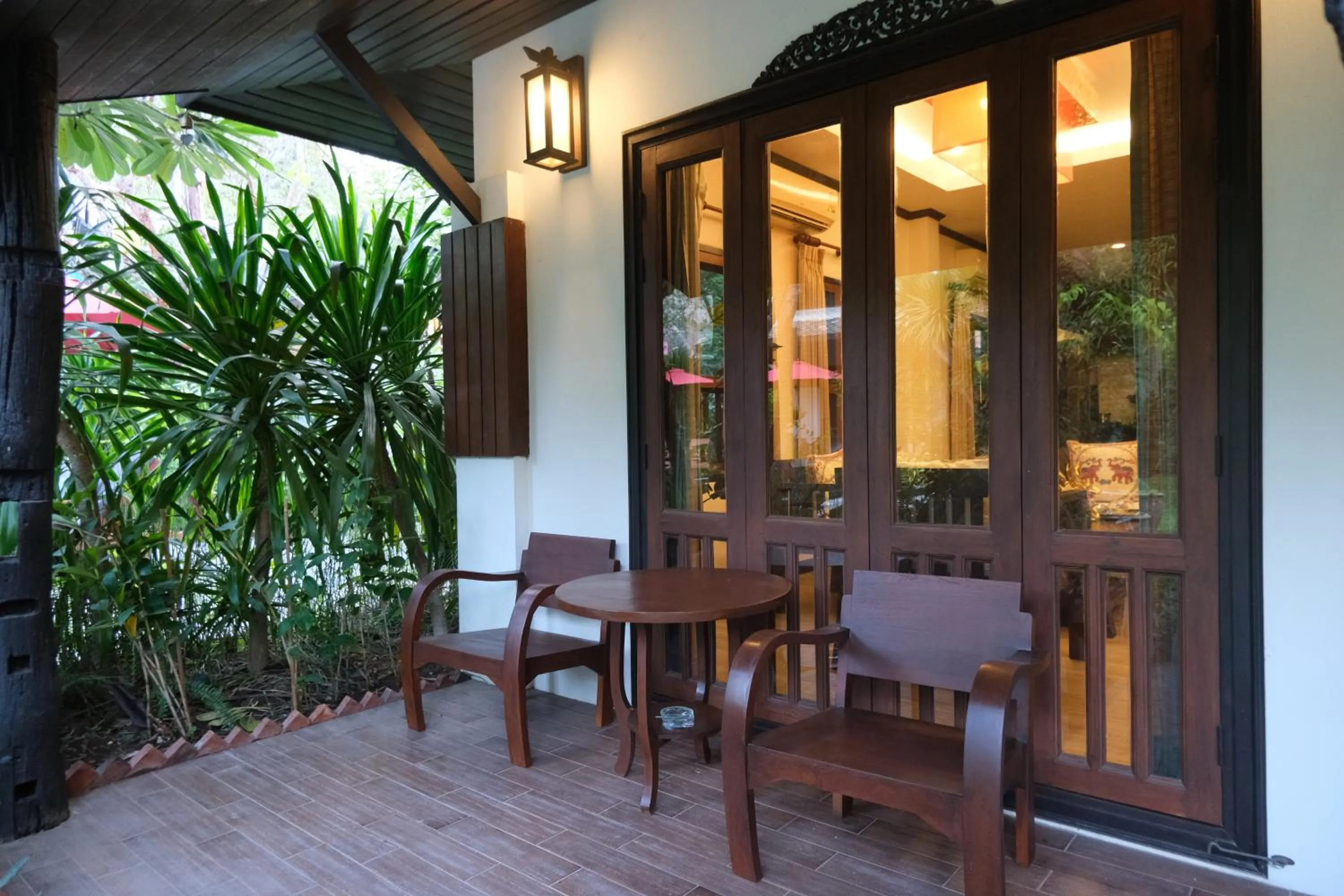 Seating area in Vimarn Kaew Village and Resort