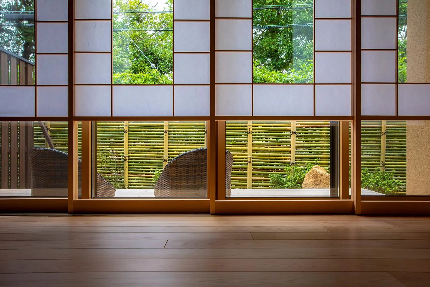 Balcony/Terrace in Hotel Utano Kyoto Besho