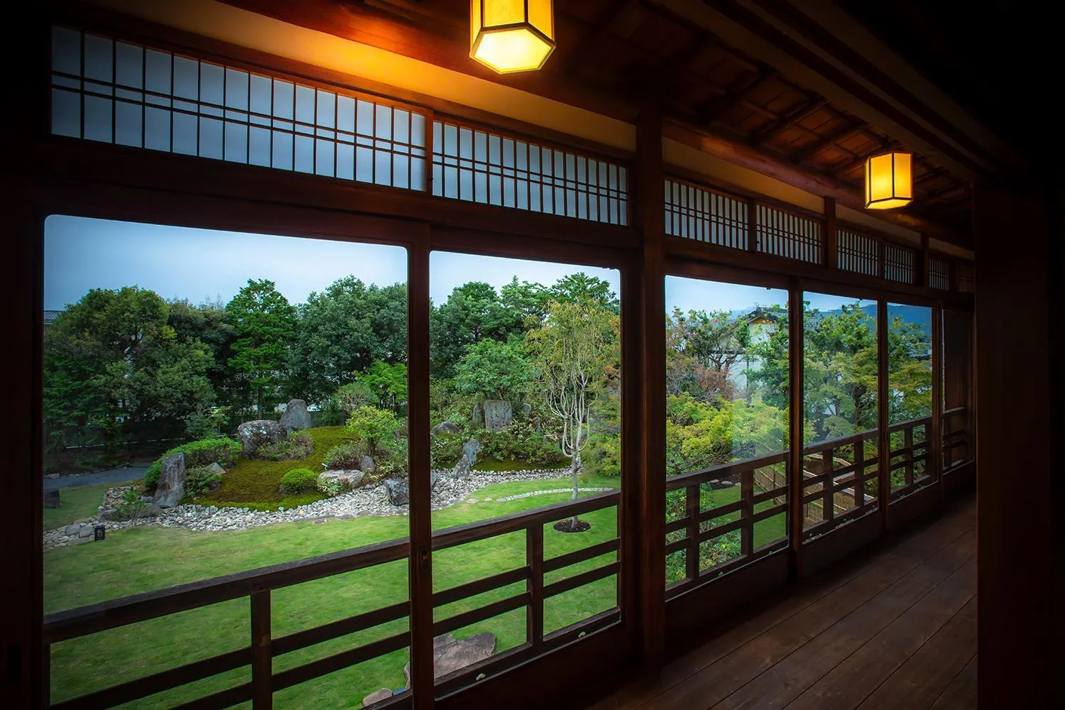 Garden view in Hotel Utano Kyoto Besho