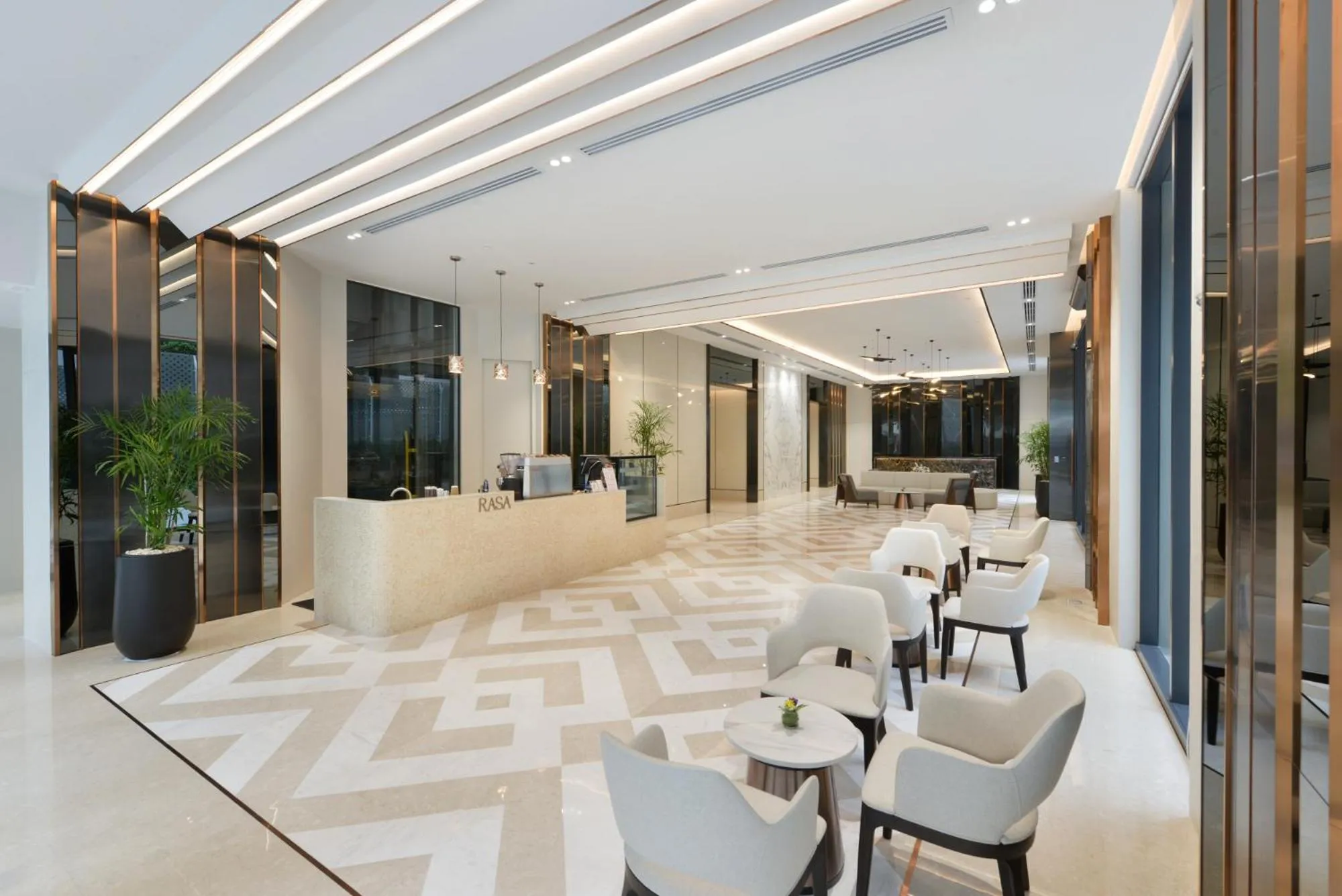 Lobby or reception in GM Estate Hotel and Executive Apartments, Bangkok Sukhumvit 20
