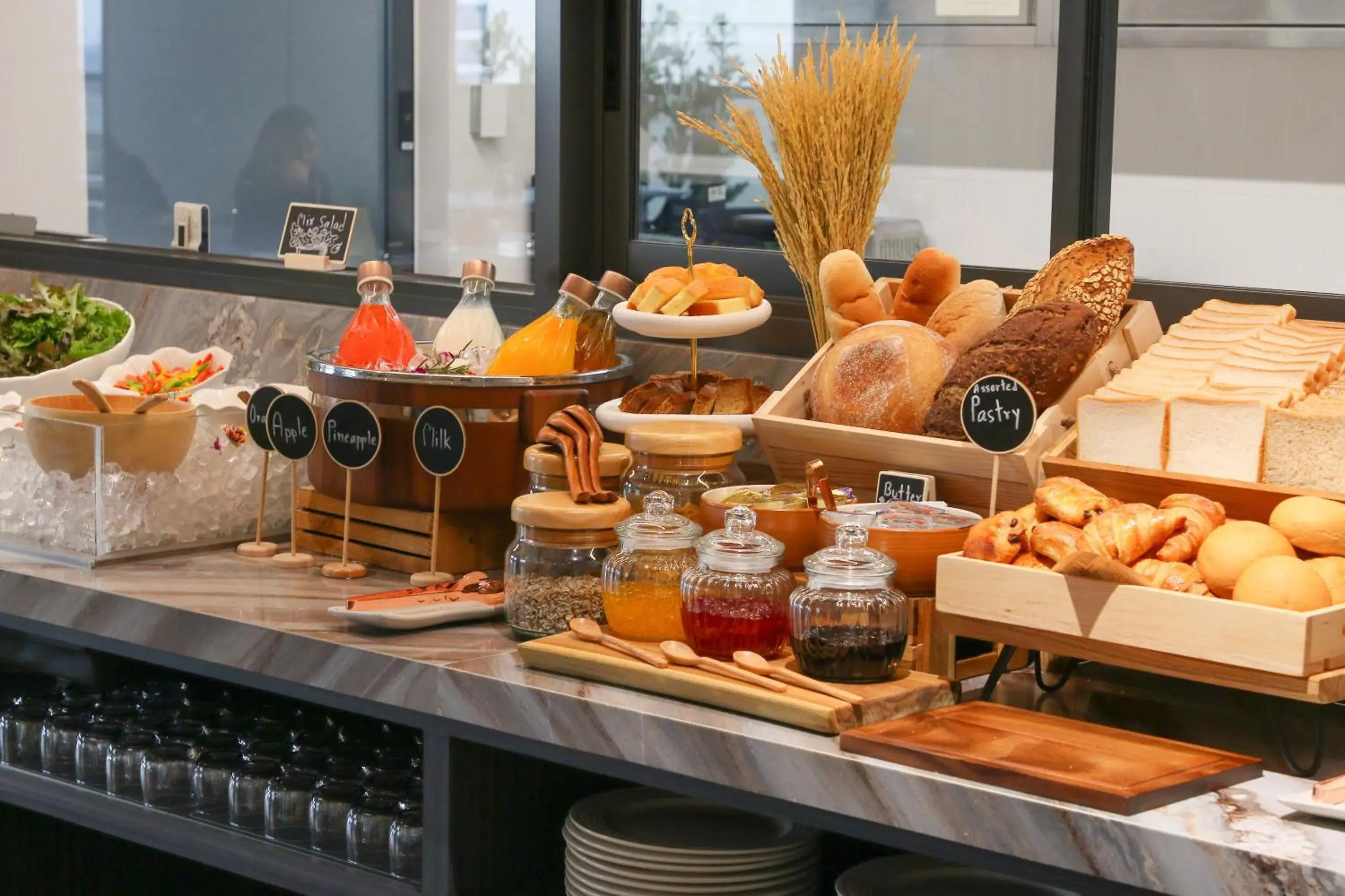 Breakfast in GM Estate Hotel and Executive Apartments, Bangkok Sukhumvit 20 Breakfast in GM Estate Hotel and Executive Apartments, Bangkok Sukhumvit 20