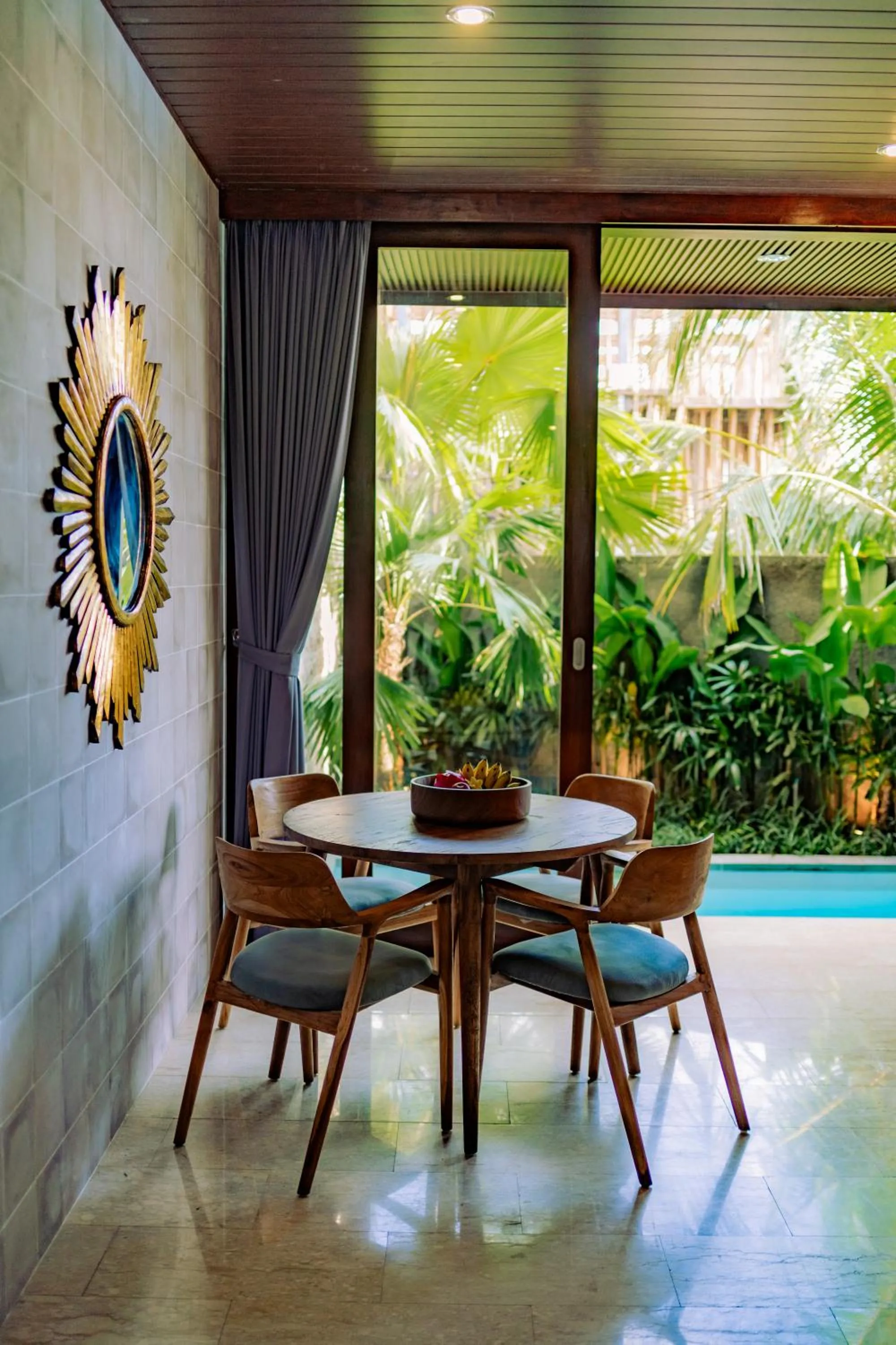 Living room in Mamora Ubud Villas