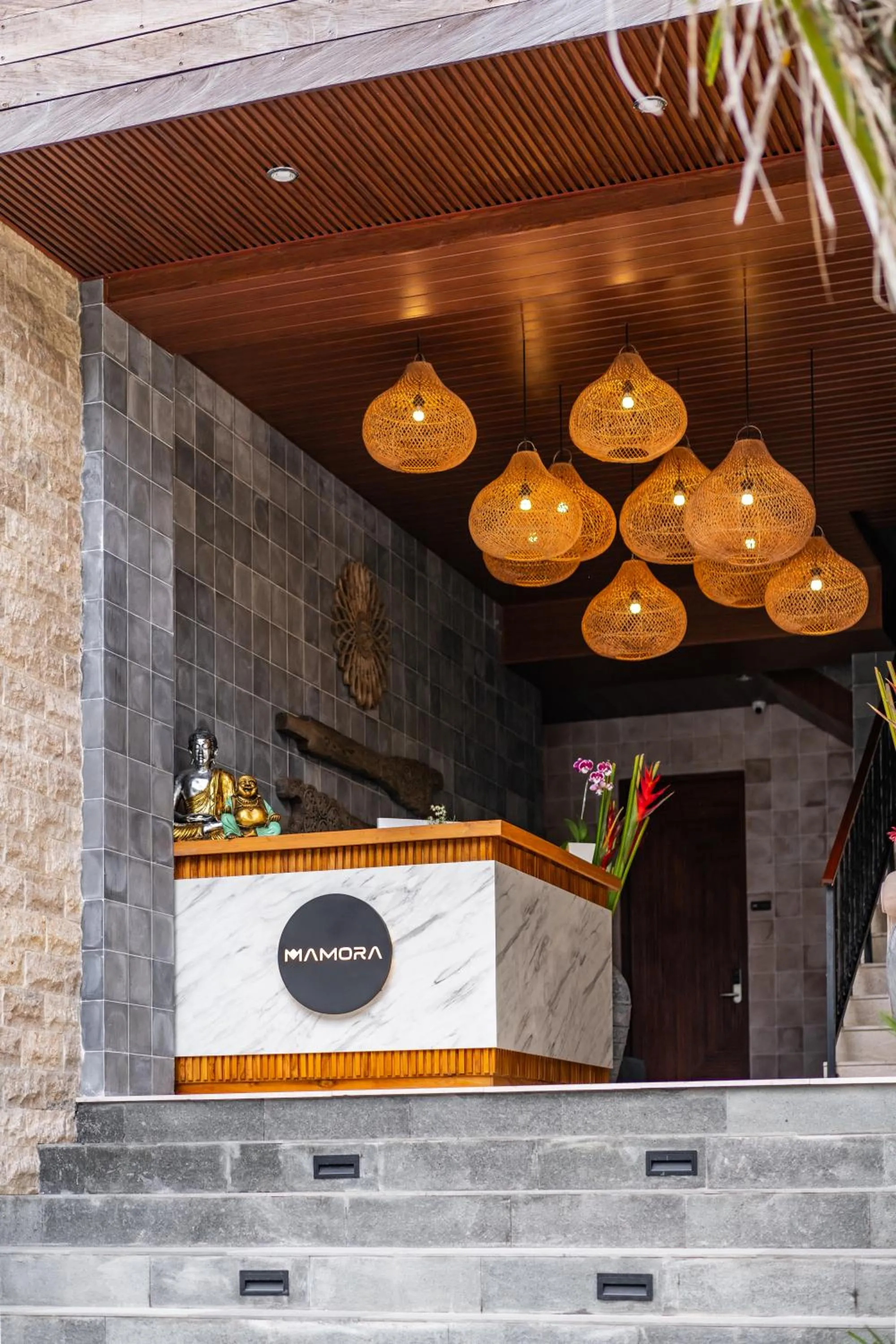 Lobby or reception in Mamora Ubud Villas