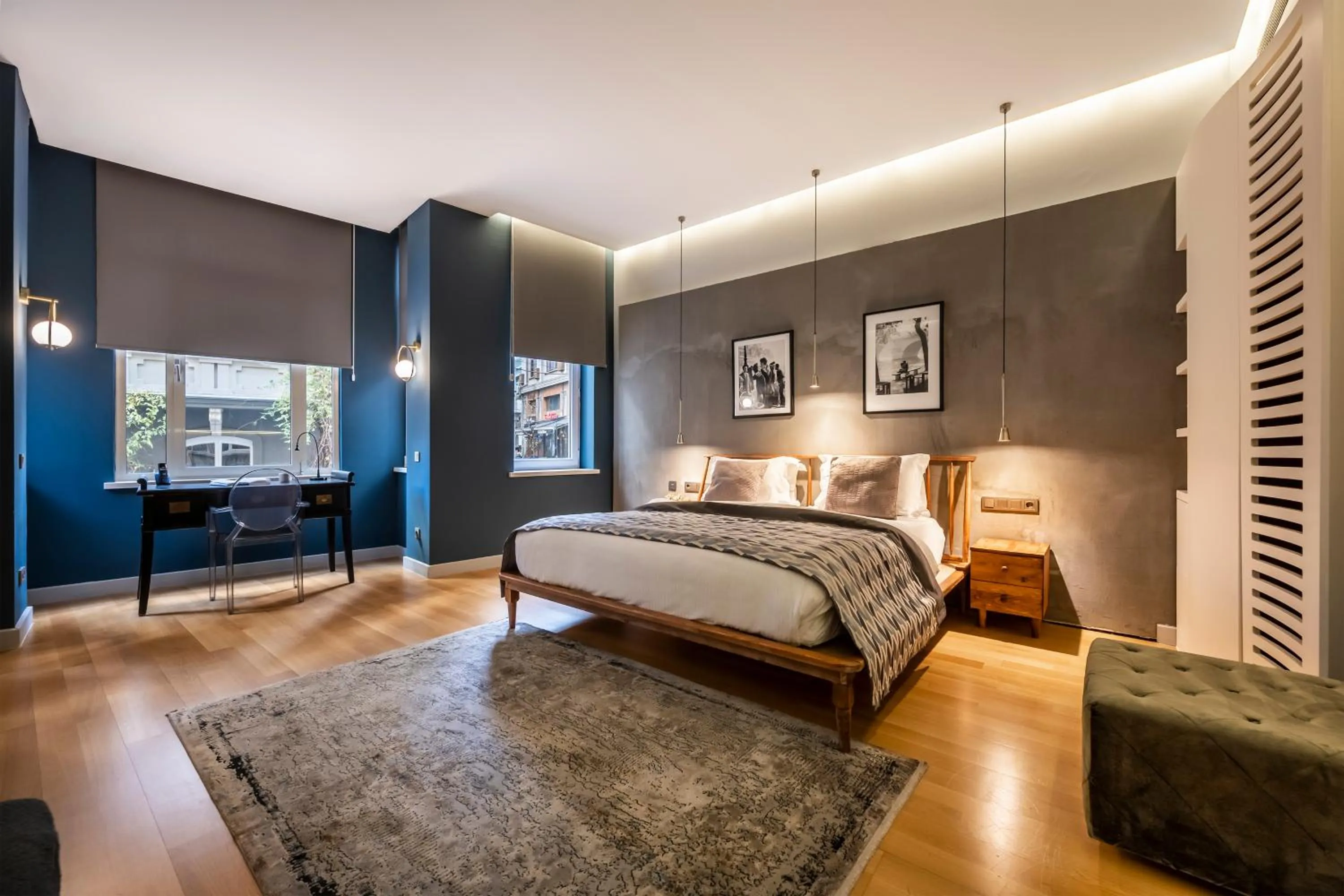 Bed in Ansen Hotel and Suites