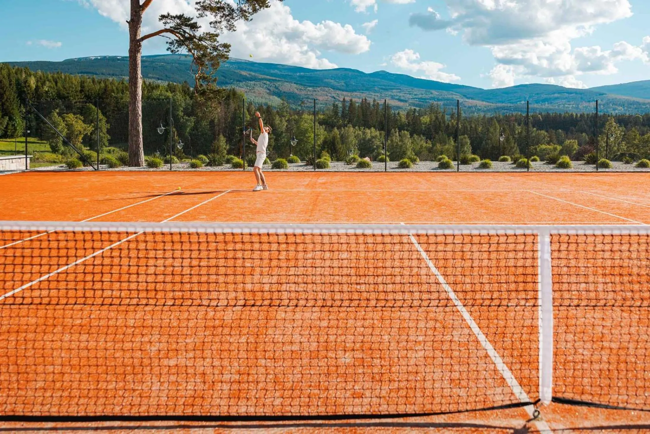 Tennis court in Osada Seidorf