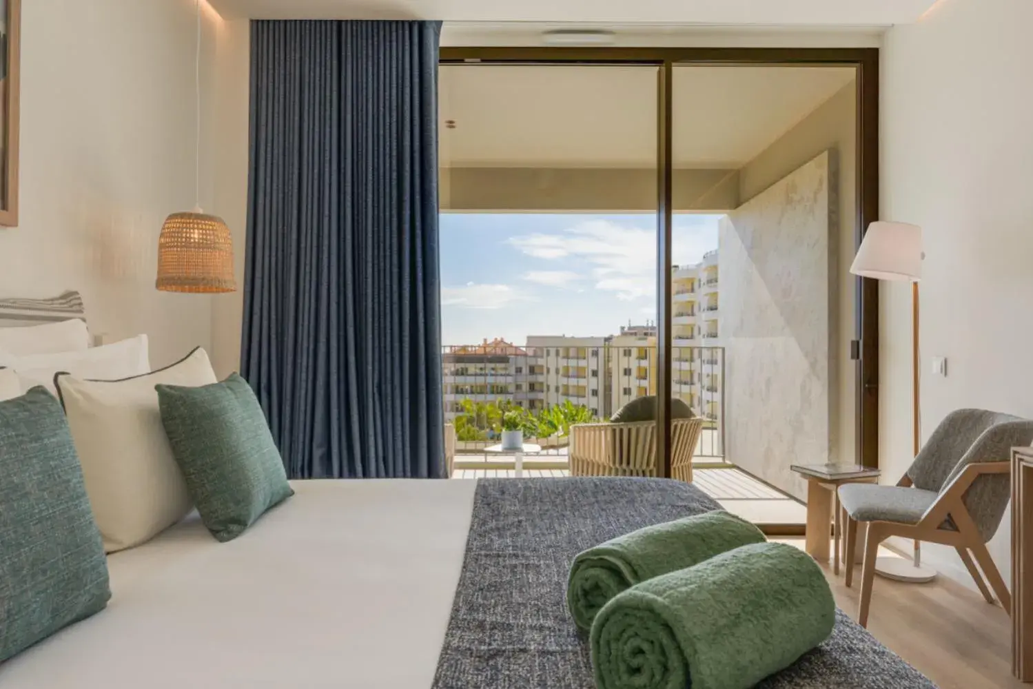 View (from property/room), Bed in The Editory Ocean Way Funchal View (from property/room), Bed in The Editory Ocean Way Funchal