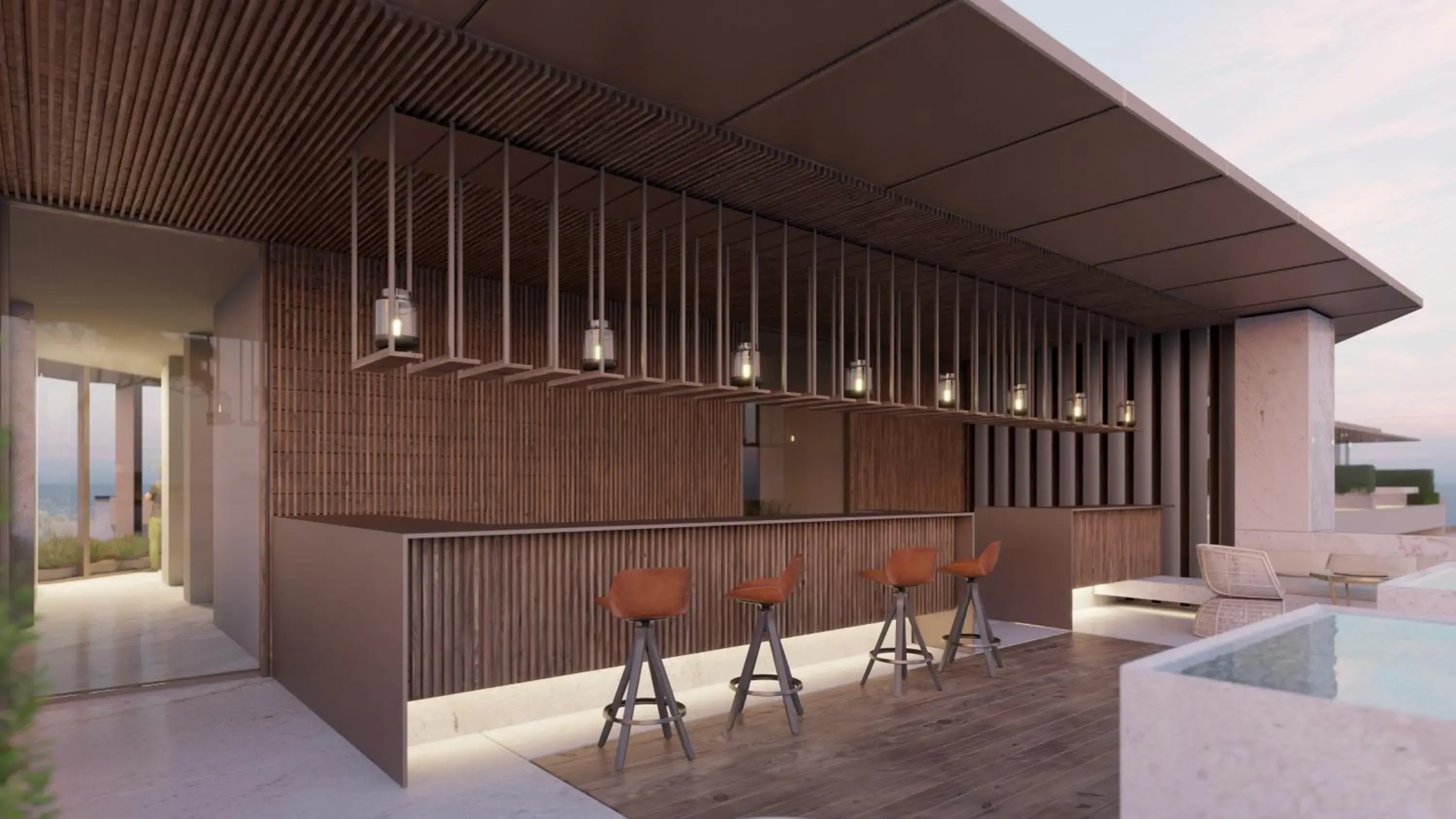 Lounge or bar in The Editory Ocean Way Funchal Lounge or bar in The Editory Ocean Way Funchal