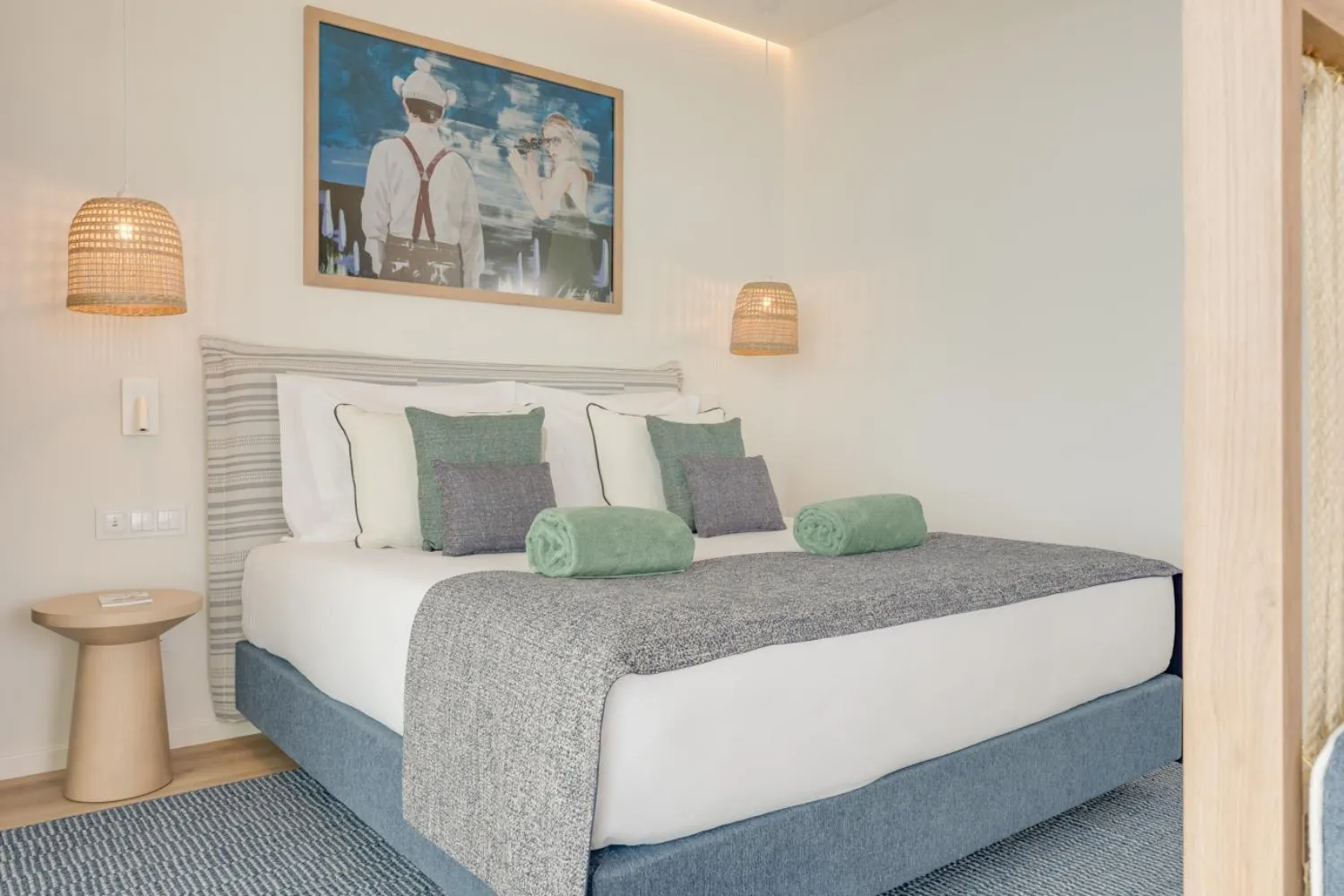 Bed in The Editory Ocean Way Funchal