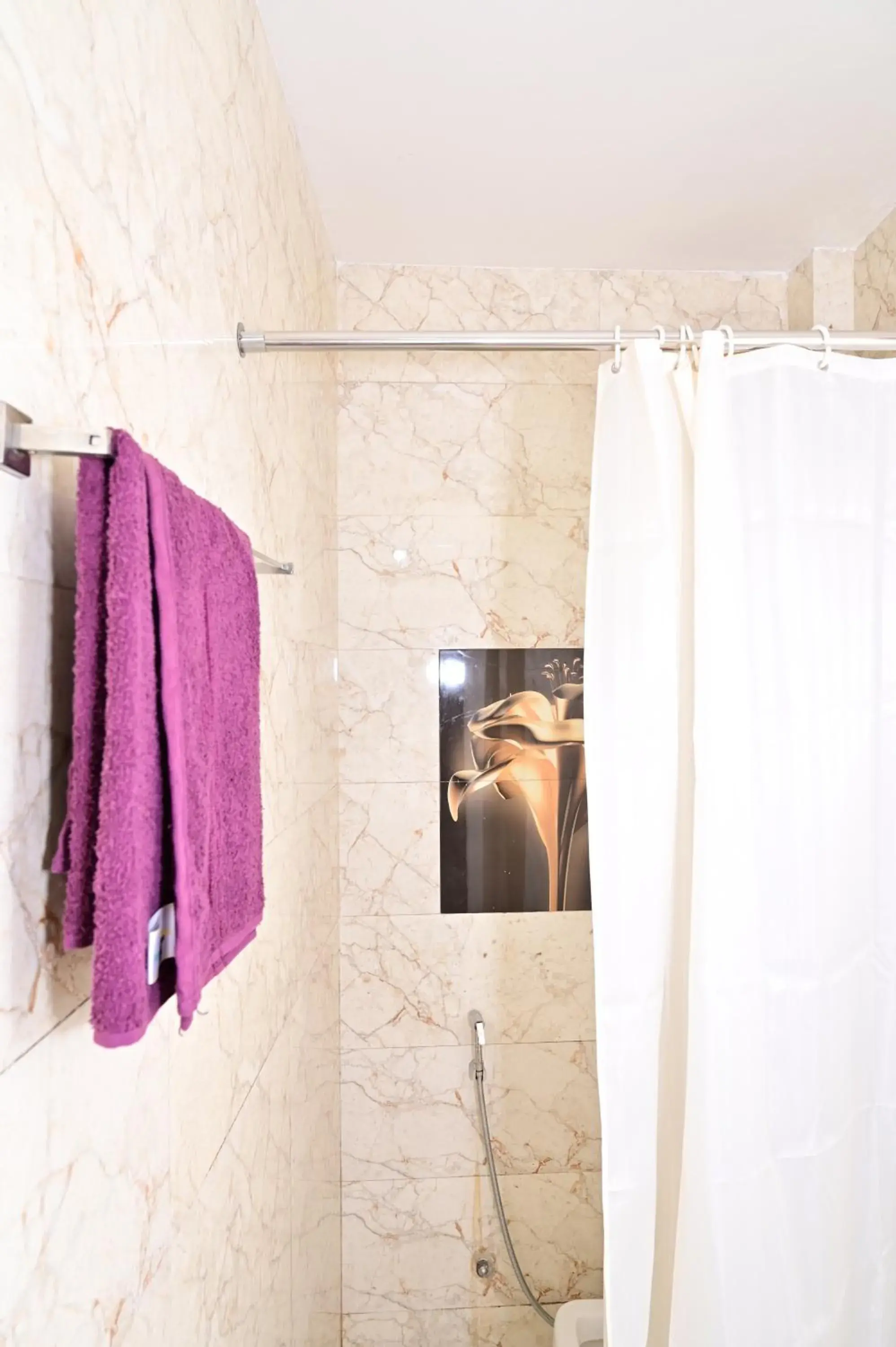 Bathroom in Date Palm Hotel Bathroom in Date Palm Hotel