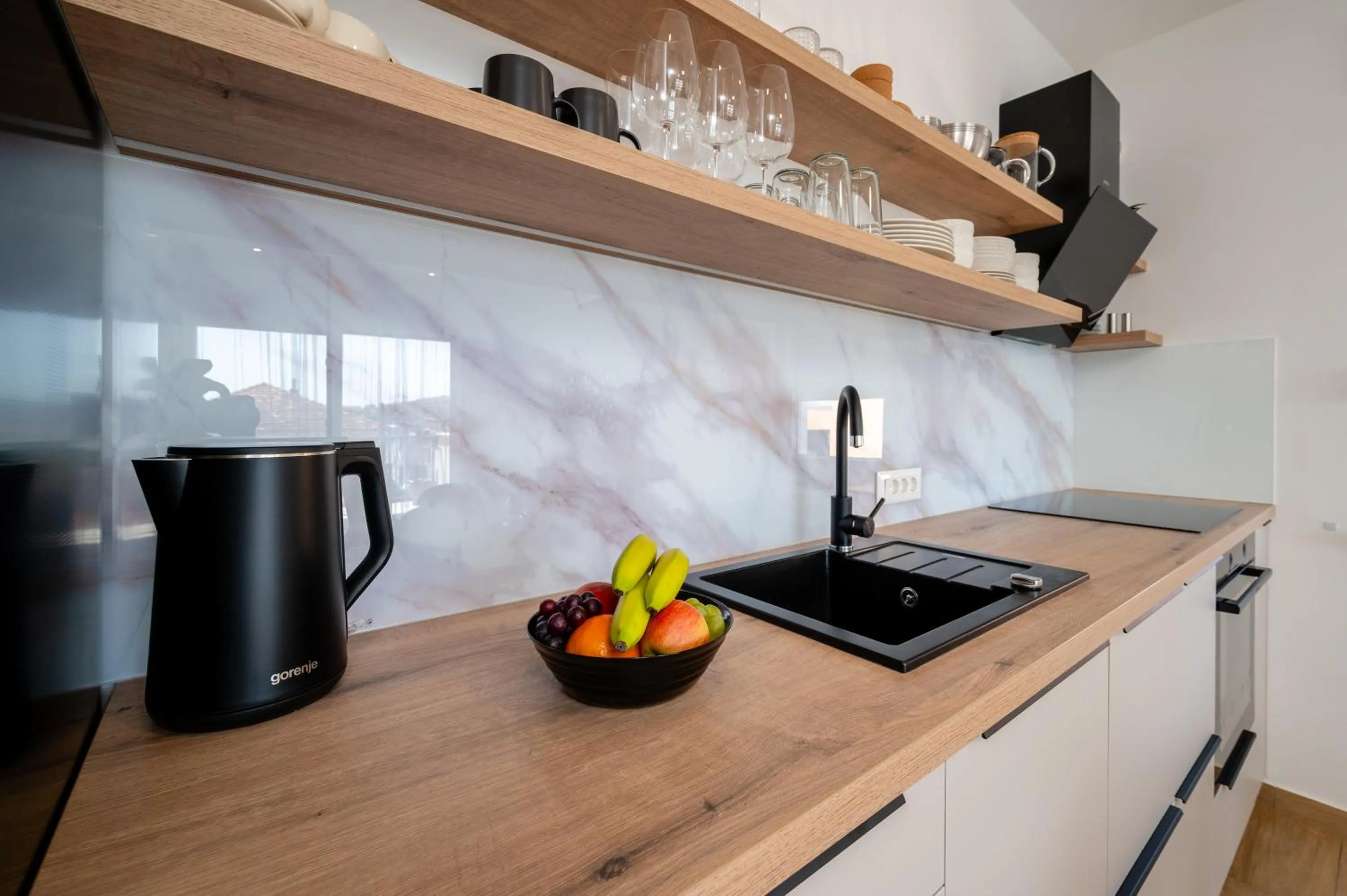 Kitchen or kitchenette in Apartment SarAna Trogir