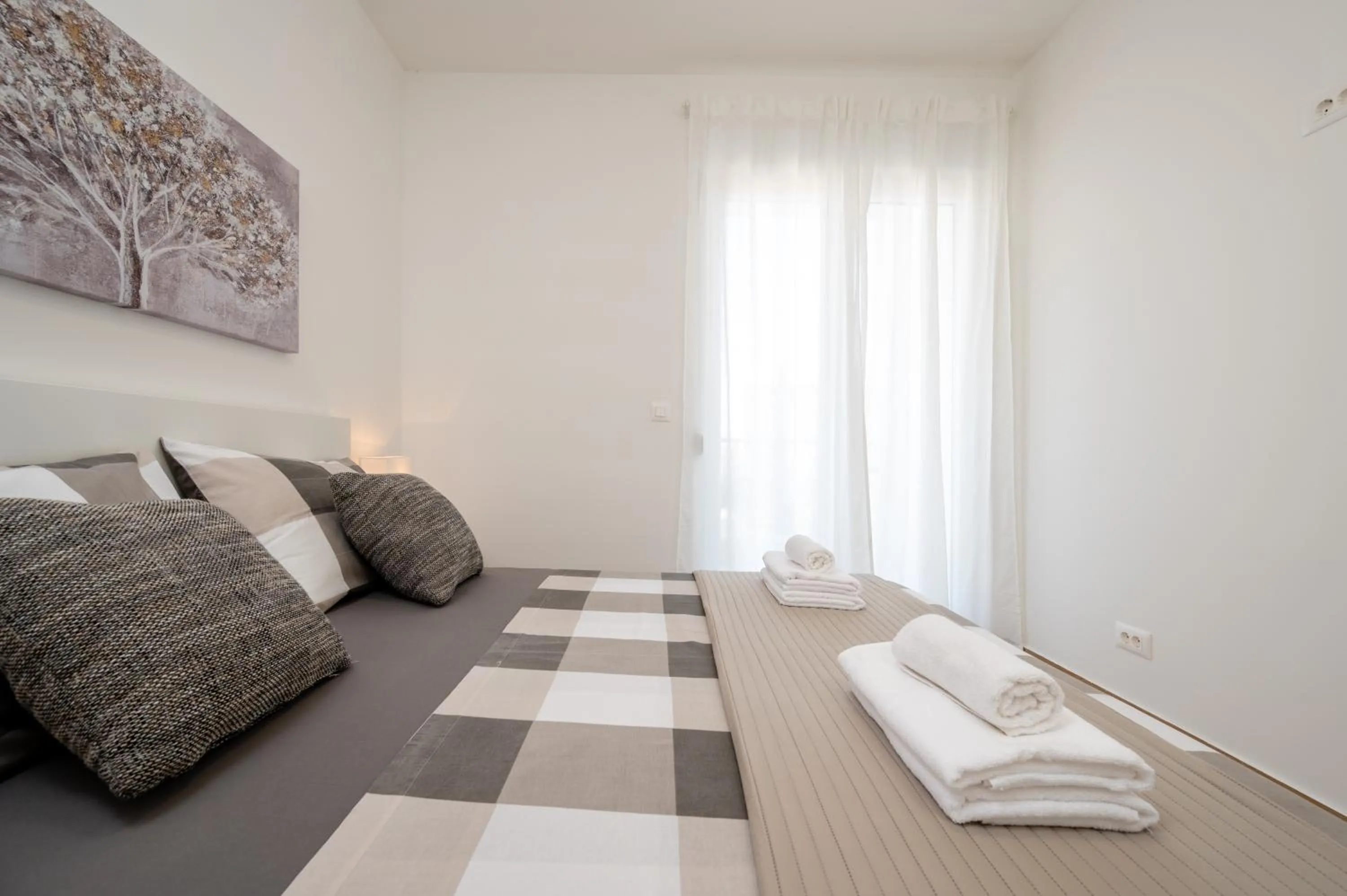Bed in Apartment SarAna Trogir