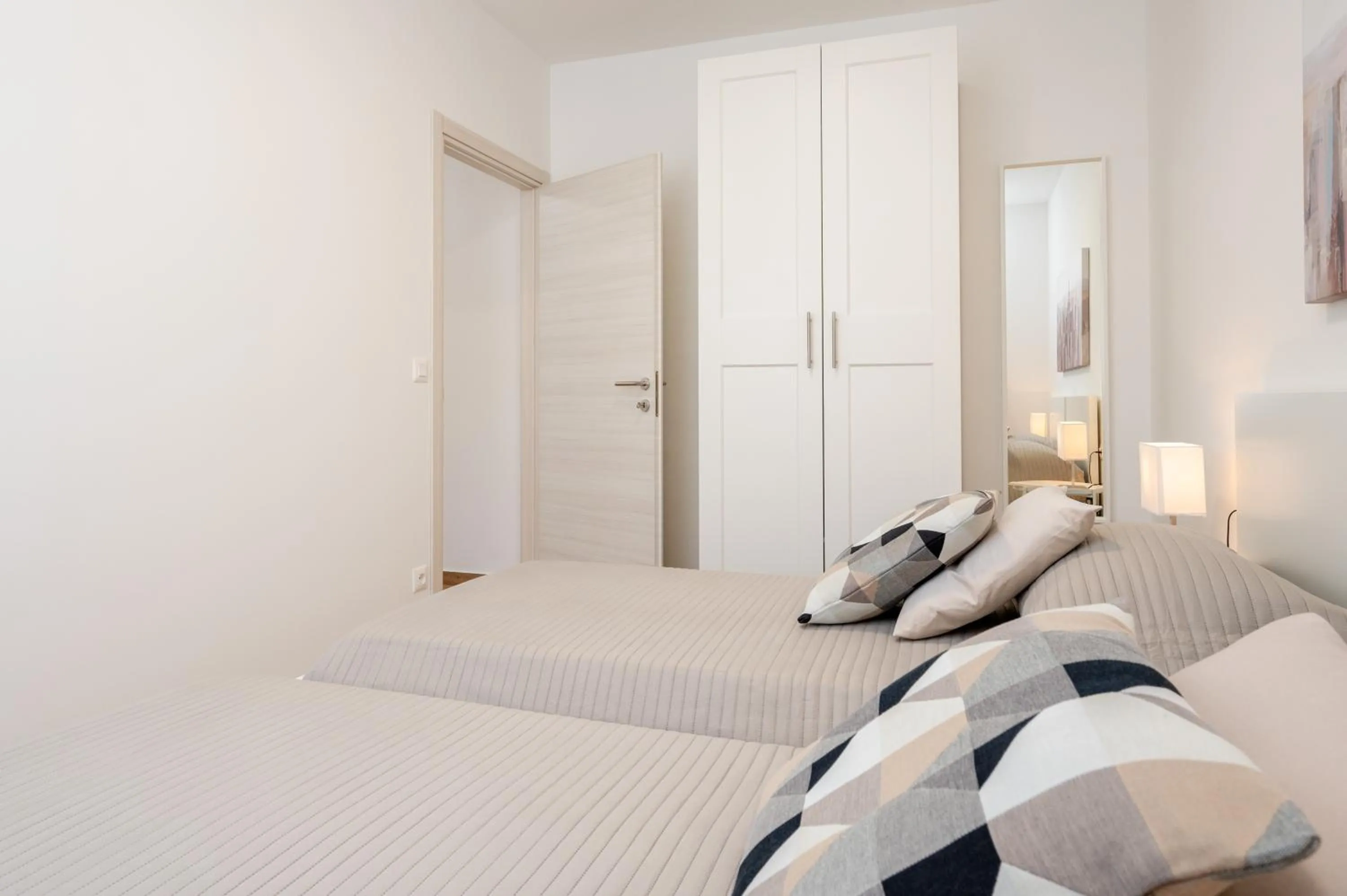 Bed in Apartment SarAna Trogir