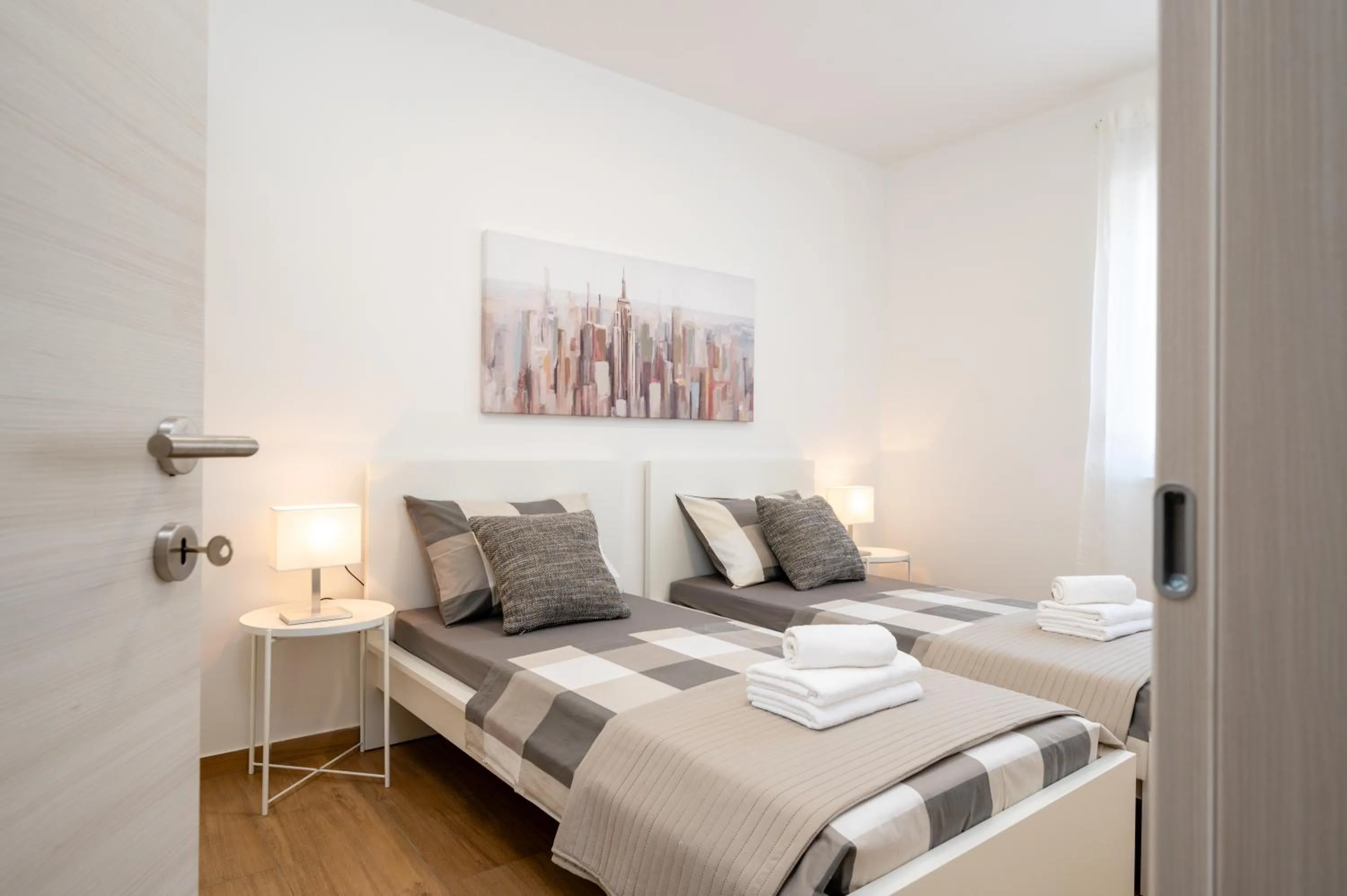 Bed in Apartment SarAna Trogir