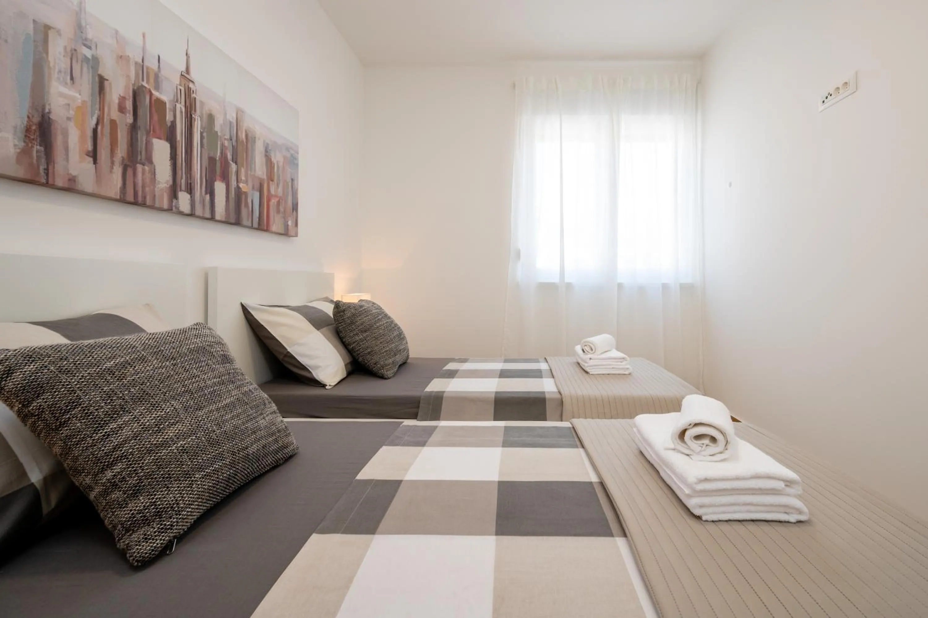 Bed in Apartment SarAna Trogir