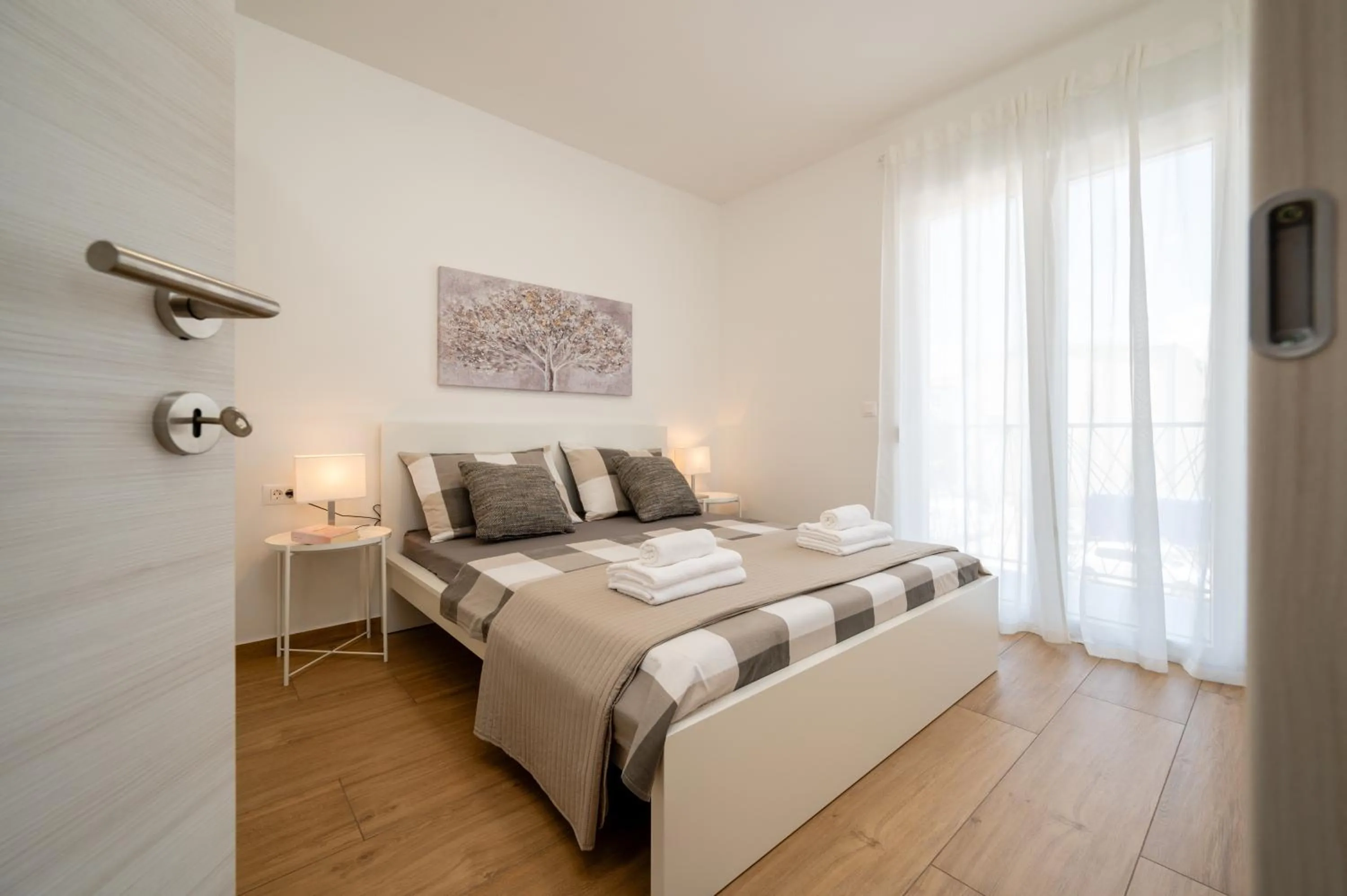 Bed in Apartment SarAna Trogir