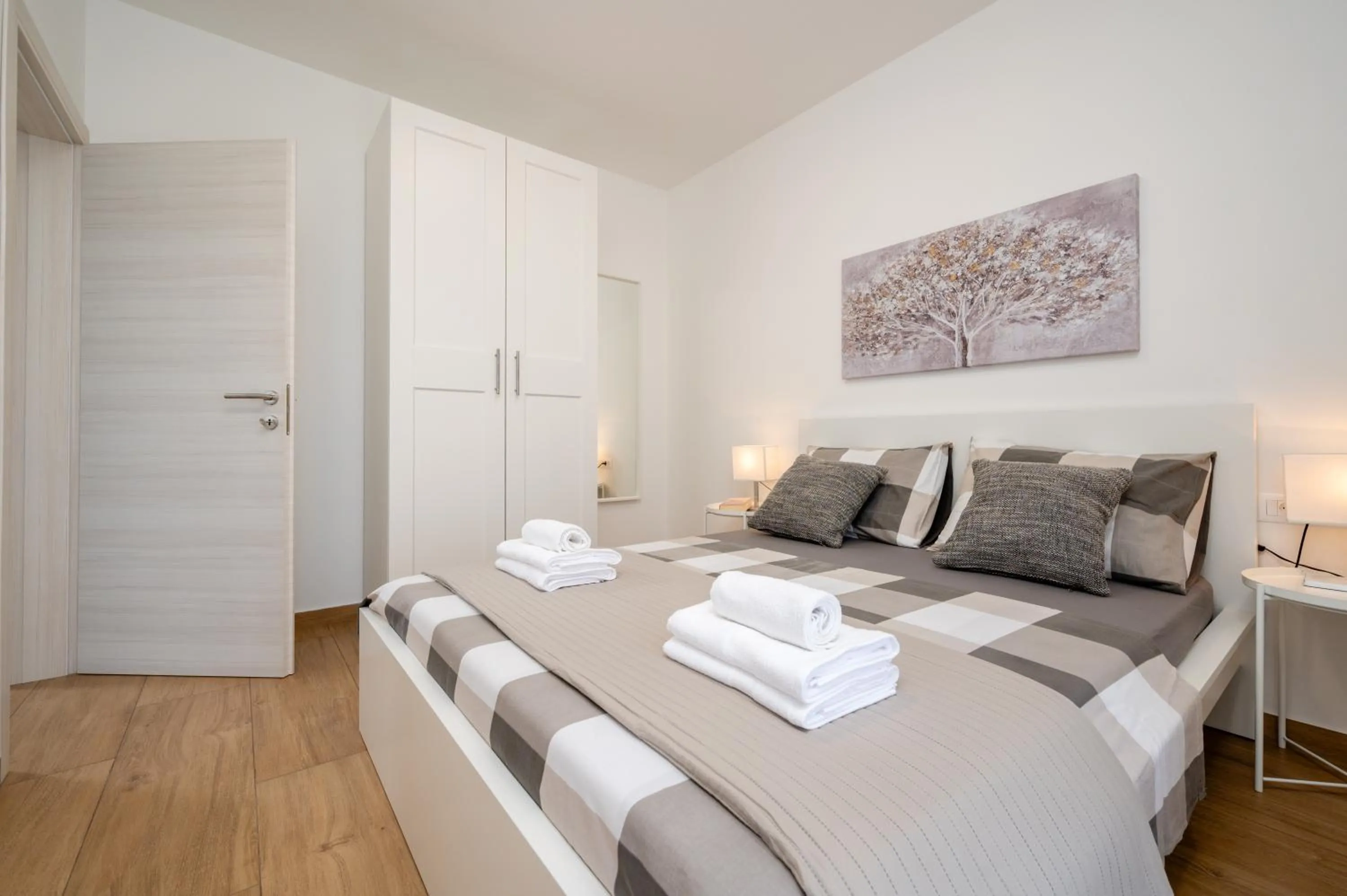 Bed in Apartment SarAna Trogir