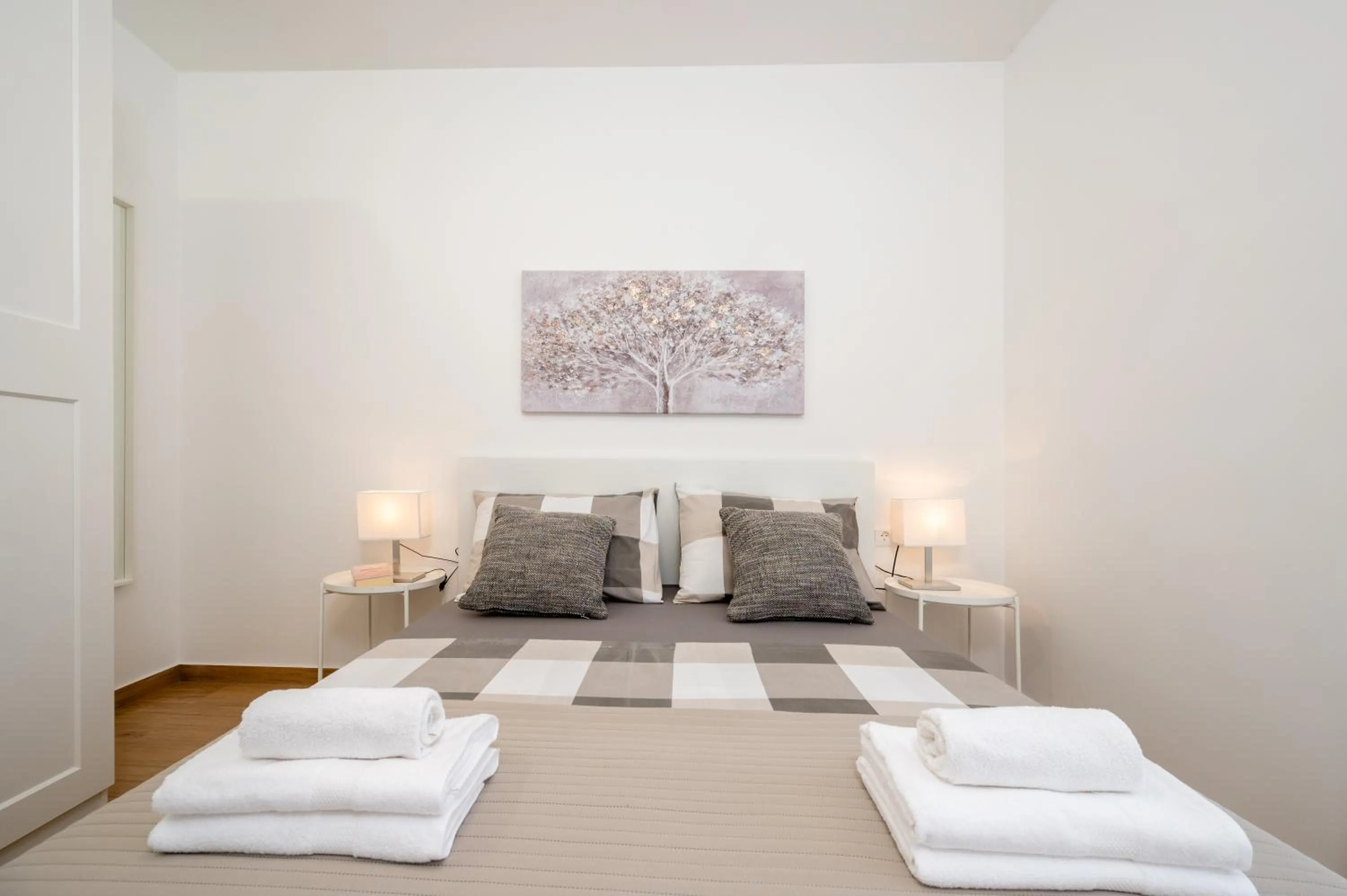 Bed in Apartment SarAna Trogir