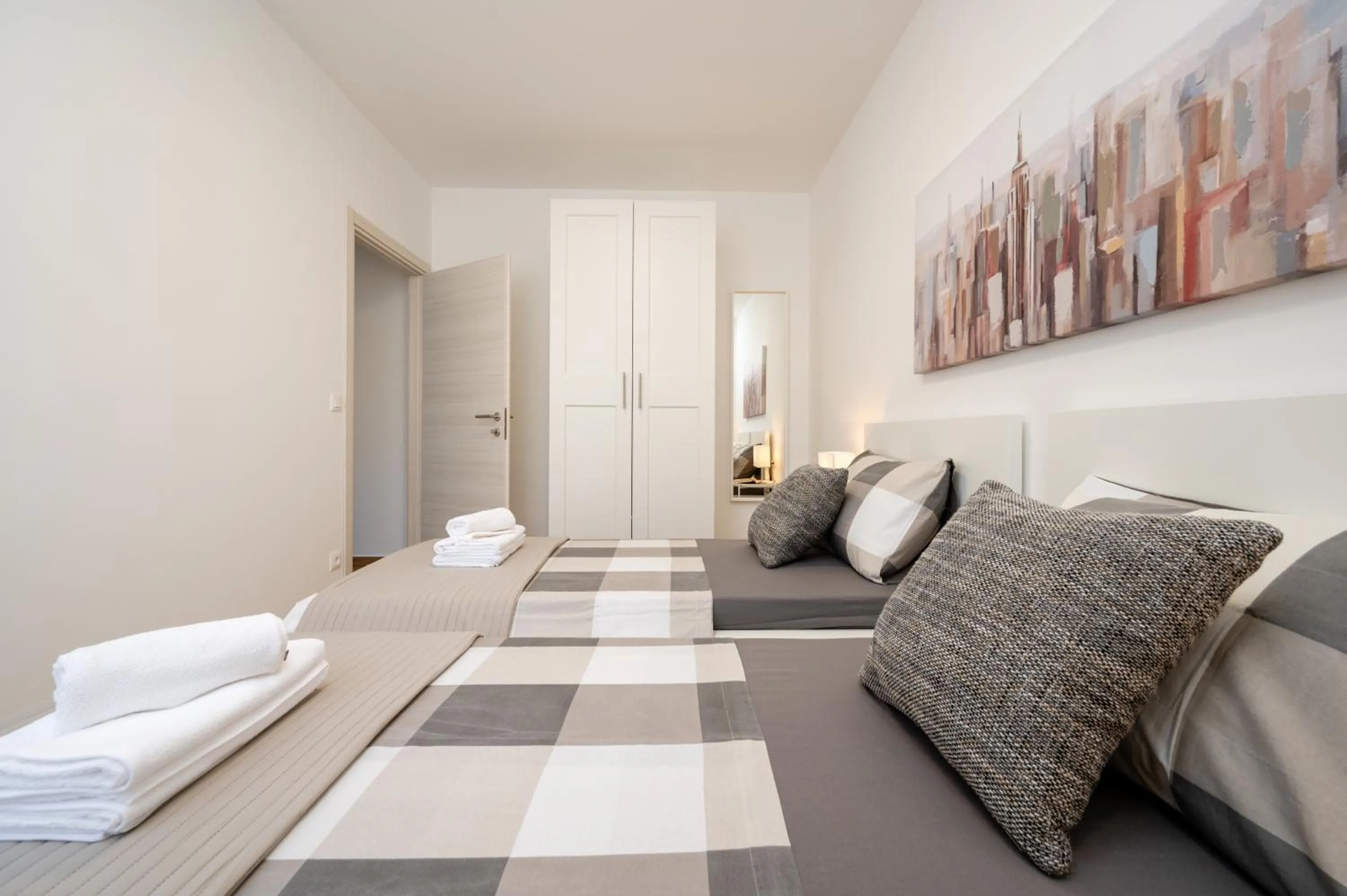 Bed in Apartment SarAna Trogir