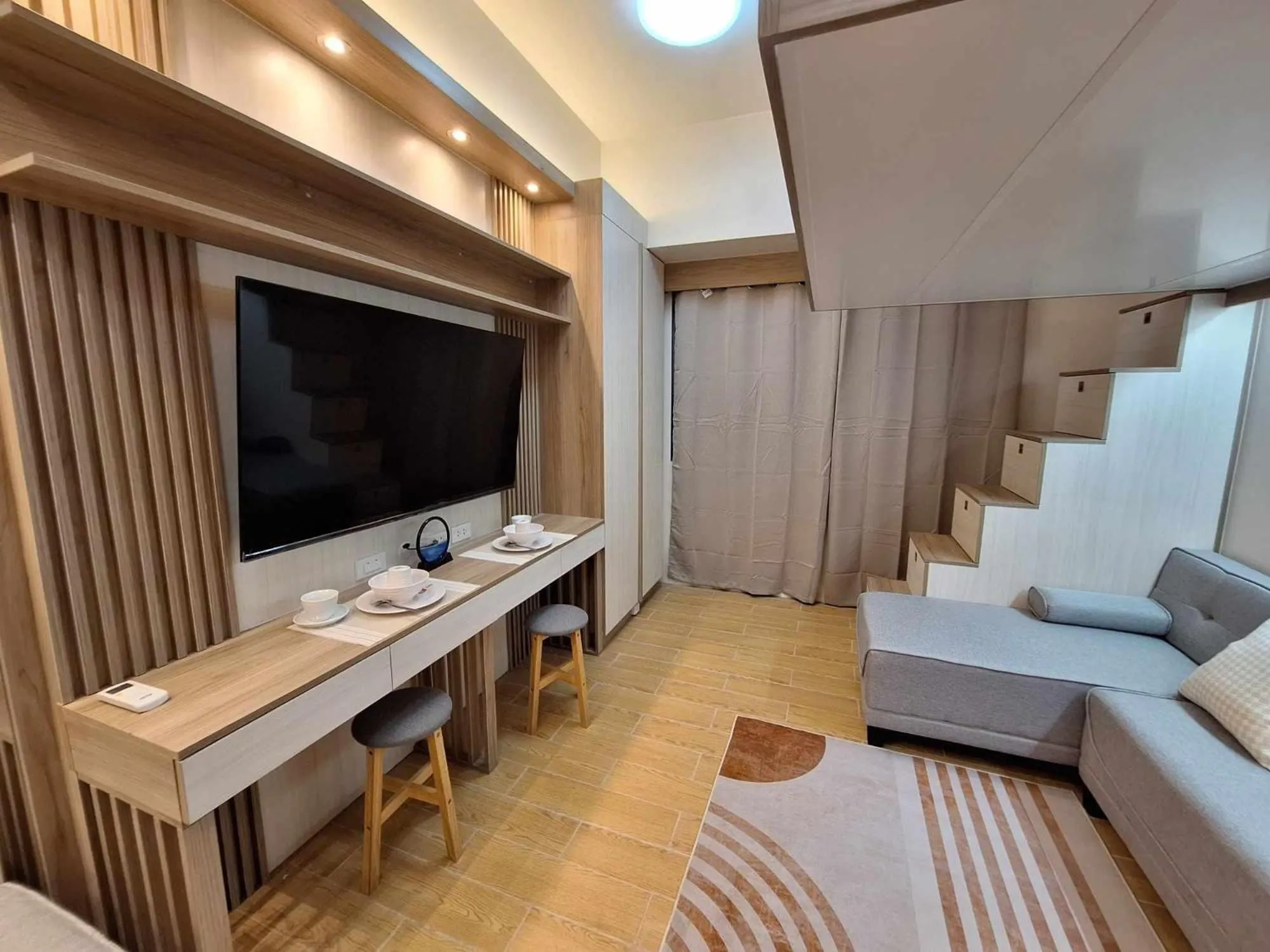 Bed in Nordic Rsquare Manila - with Pool Access