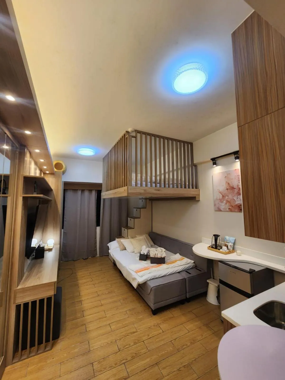 Bed in Nordic Rsquare Manila - with Pool Access