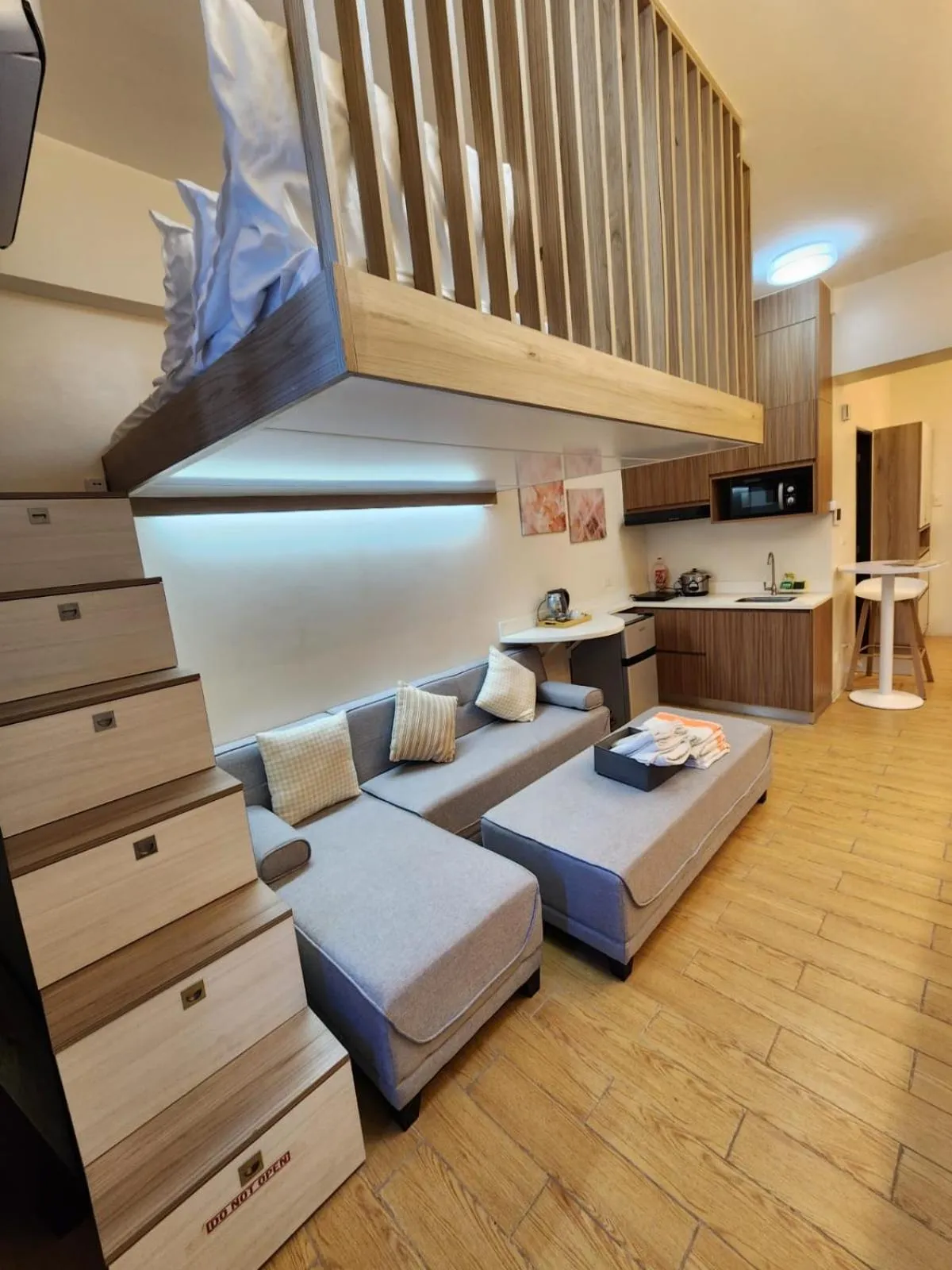 Bed in Nordic Rsquare Manila - with Pool Access