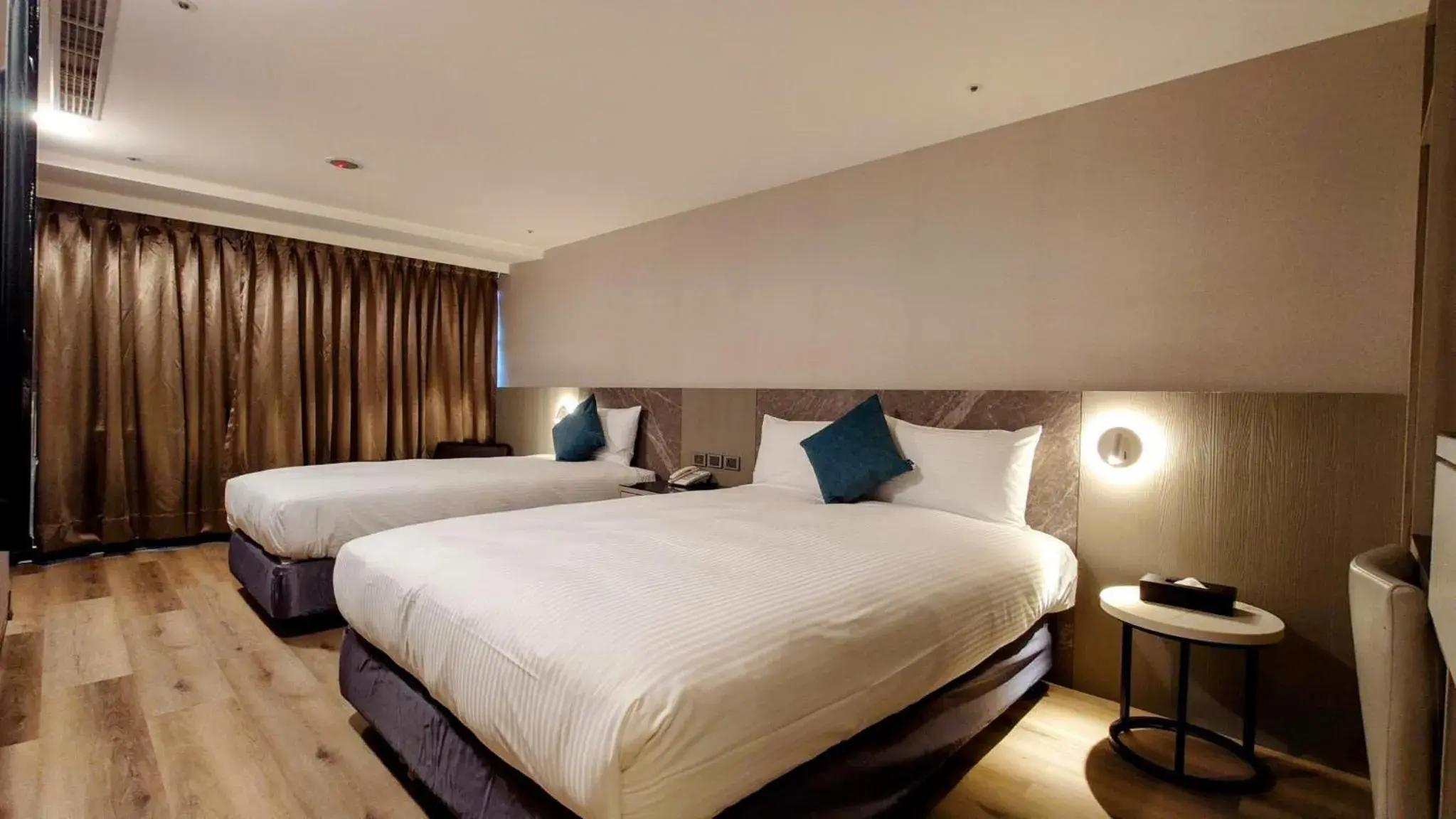 Bed in Hub Hotel Taichung Wenxin Bed in Hub Hotel Taichung Wenxin