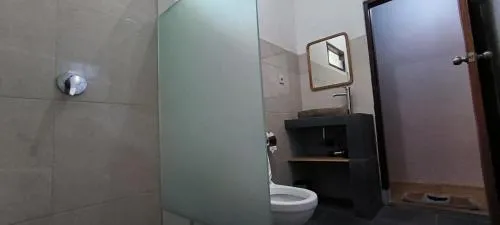 Shower in Tanggu ubud homestay