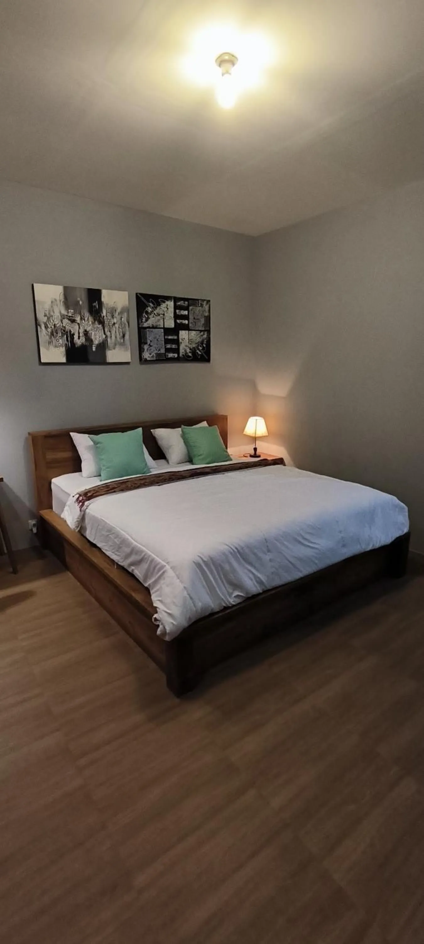 Bed in Tanggu ubud homestay