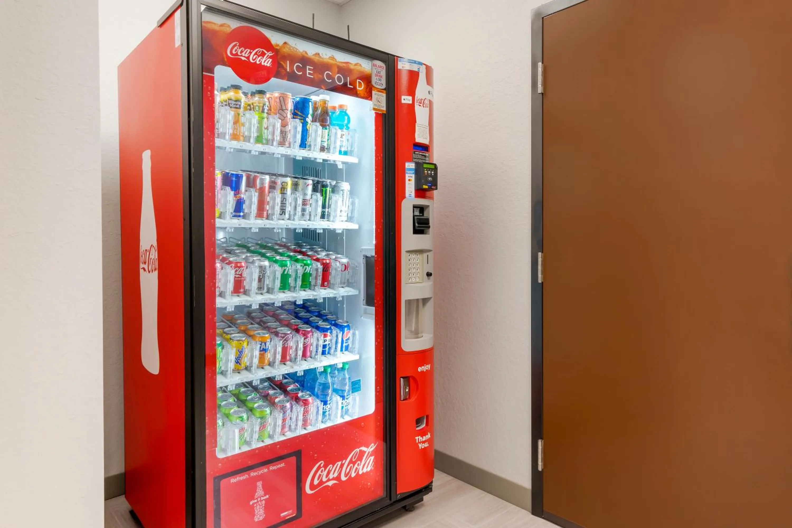 vending machine in HomeTowne Studios by Red Roof Tampa - Airport