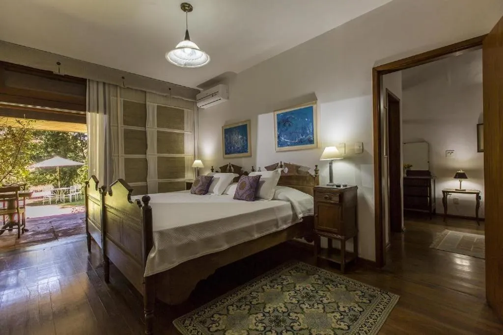 Bedroom, Bed in Hotel Colinas de Petropolis