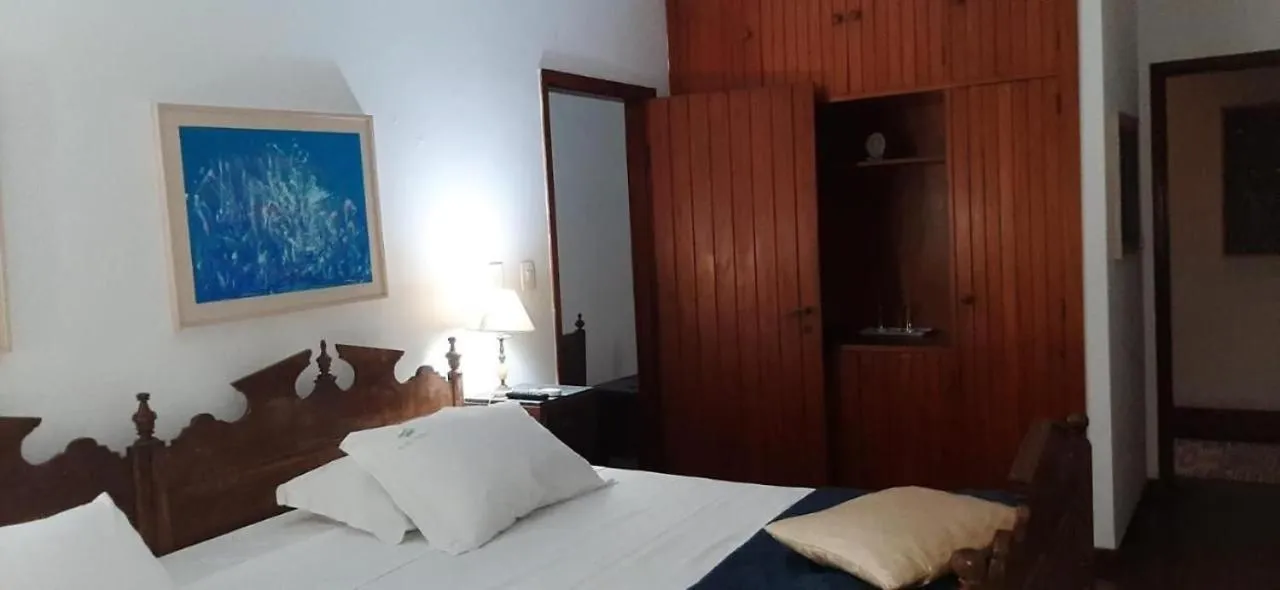 Bedroom, Bed in Hotel Colinas de Petropolis